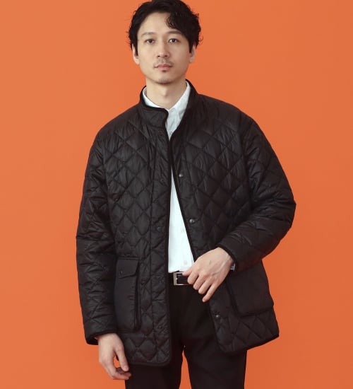EDWIN(エドウイン)の【試着対象】キルティングコート|ジャケット/アウター/その他アウター/メンズ|ブラック