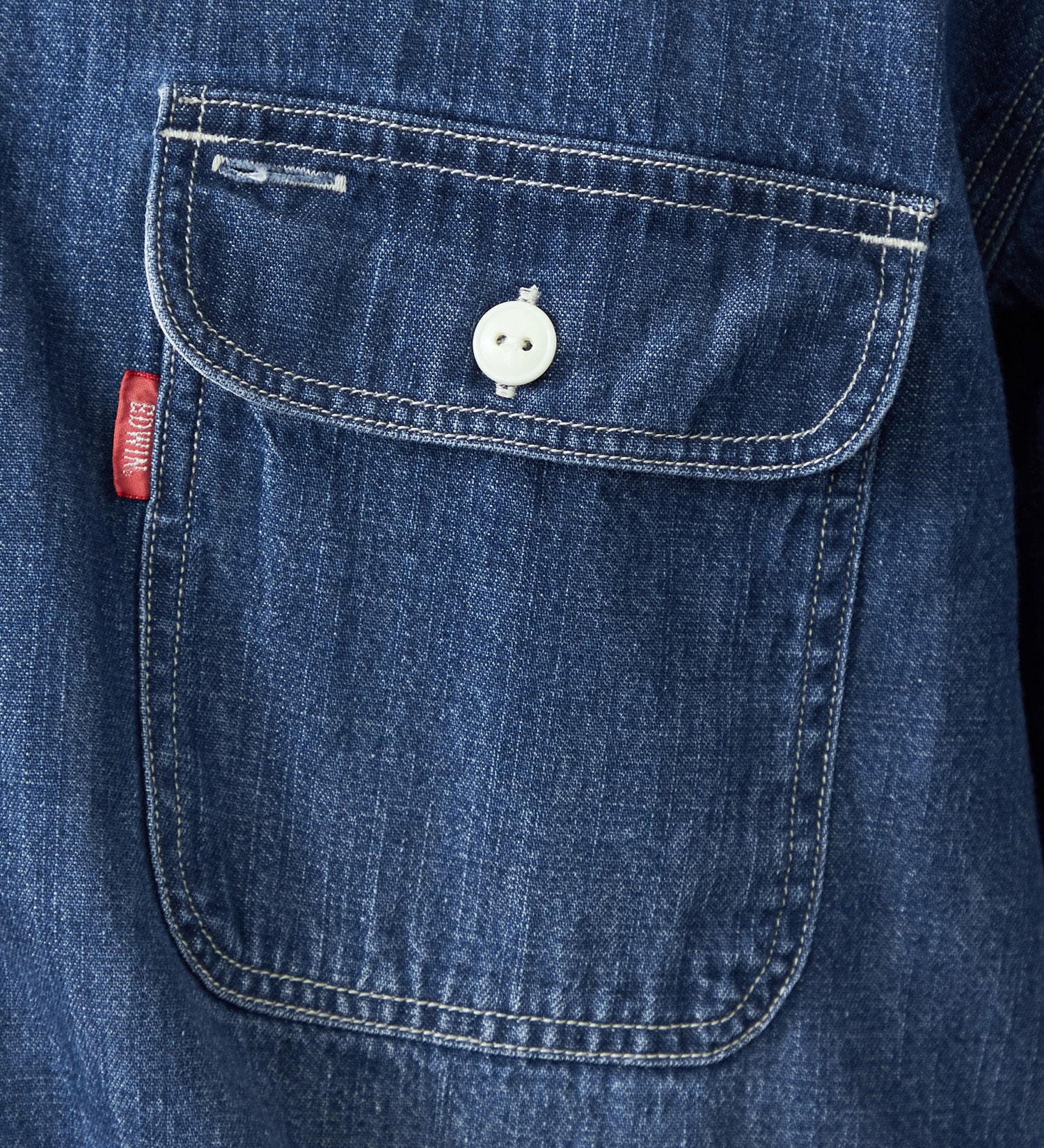 EDWIN(エドウイン)のヴィンテージワークシャツ 長袖|トップス/シャツ/ブラウス/メンズ|中色ブルー