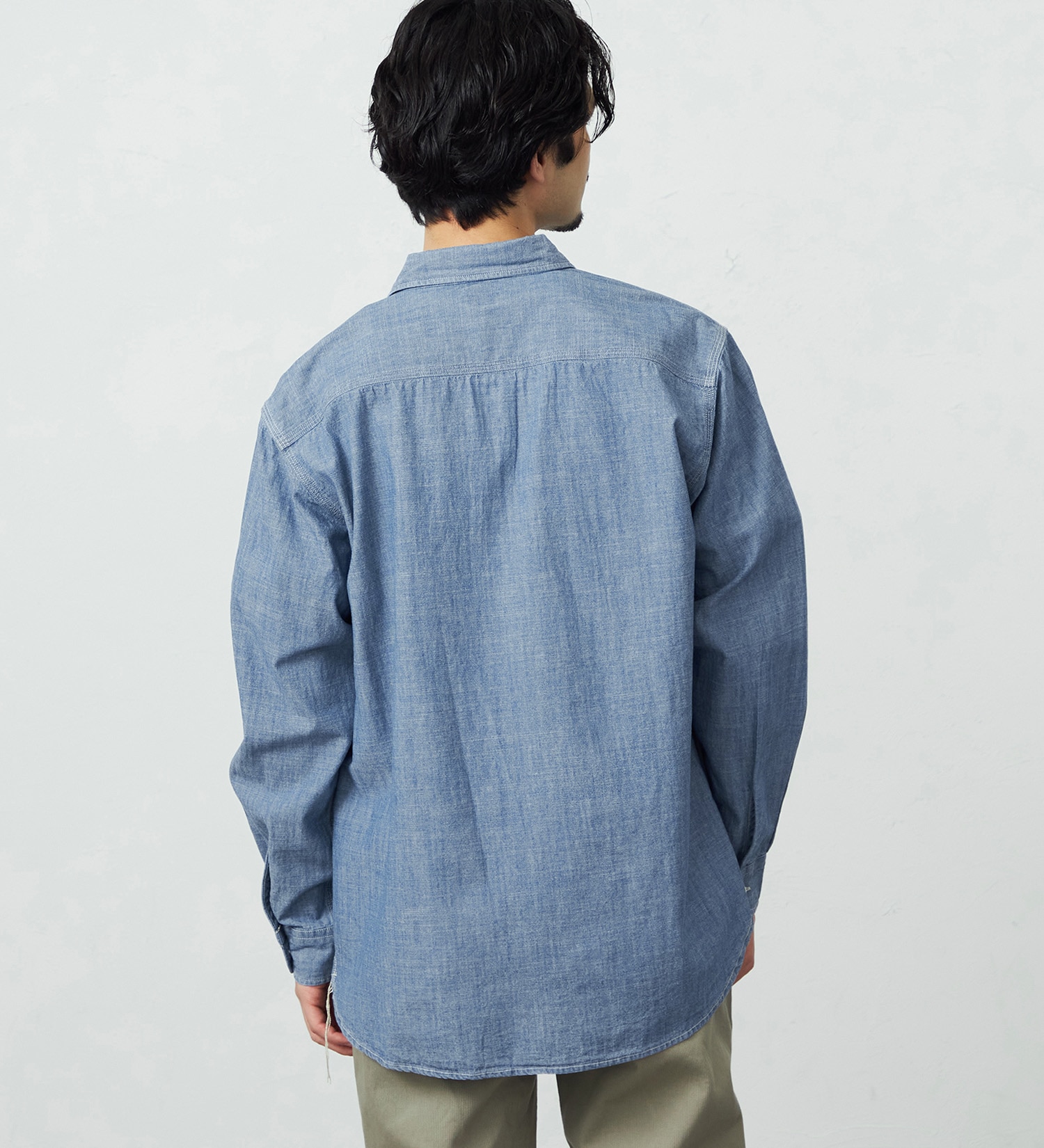 EDWIN(エドウイン)のヴィンテージワークシャツ 長袖|トップス/シャツ/ブラウス/メンズ|淡色ブルー