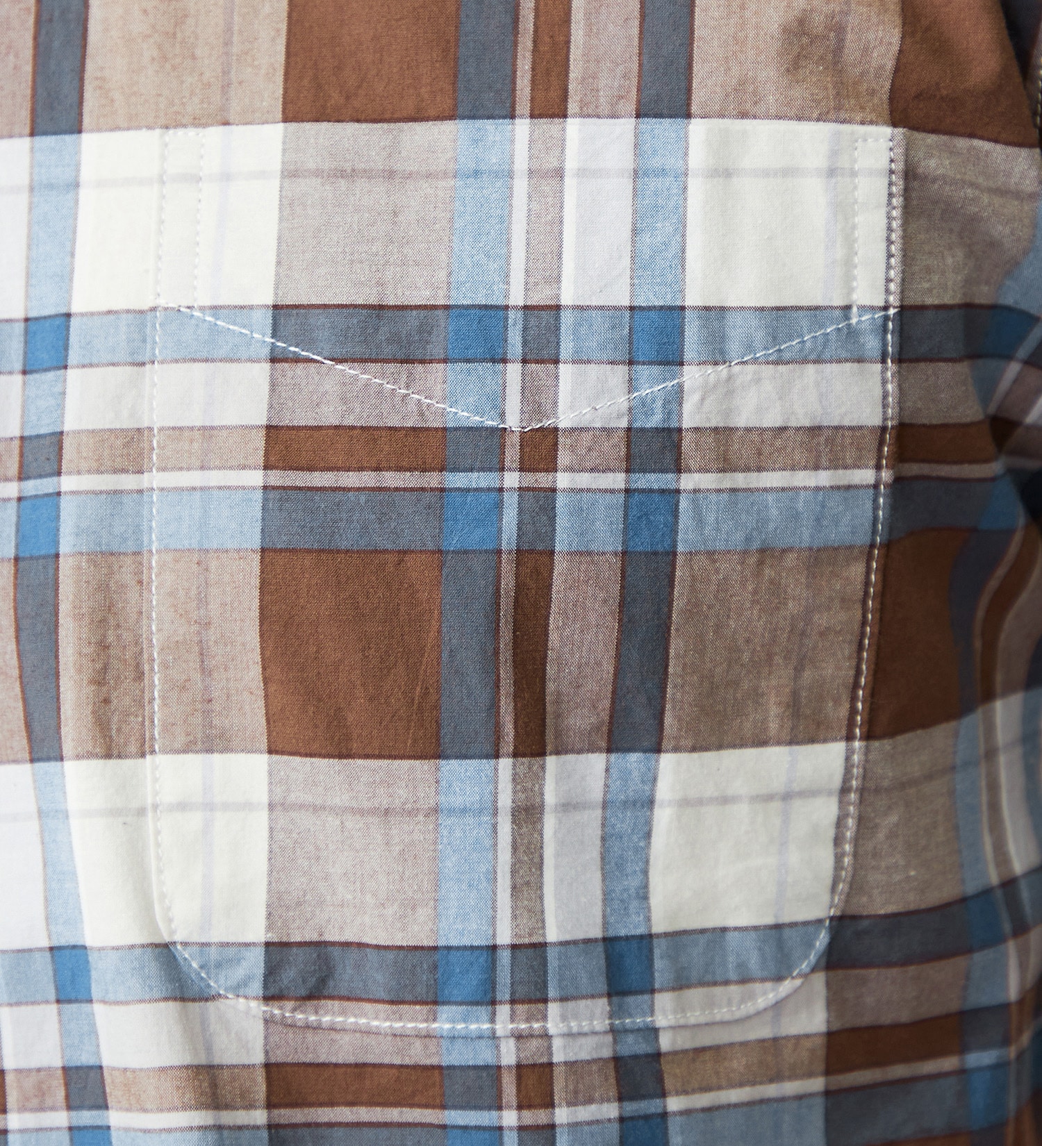 EDWIN(エドウイン)の半袖 ボタンダウンシャツ|トップス/シャツ/ブラウス/メンズ|ブラウン