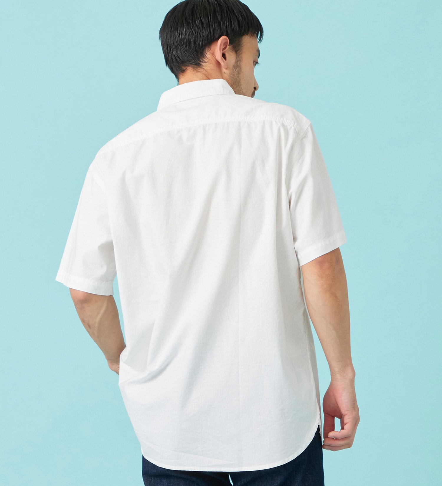 EDWIN(エドウイン)のワークシャツ デニム 半袖|トップス/シャツ/ブラウス/メンズ|ホワイト