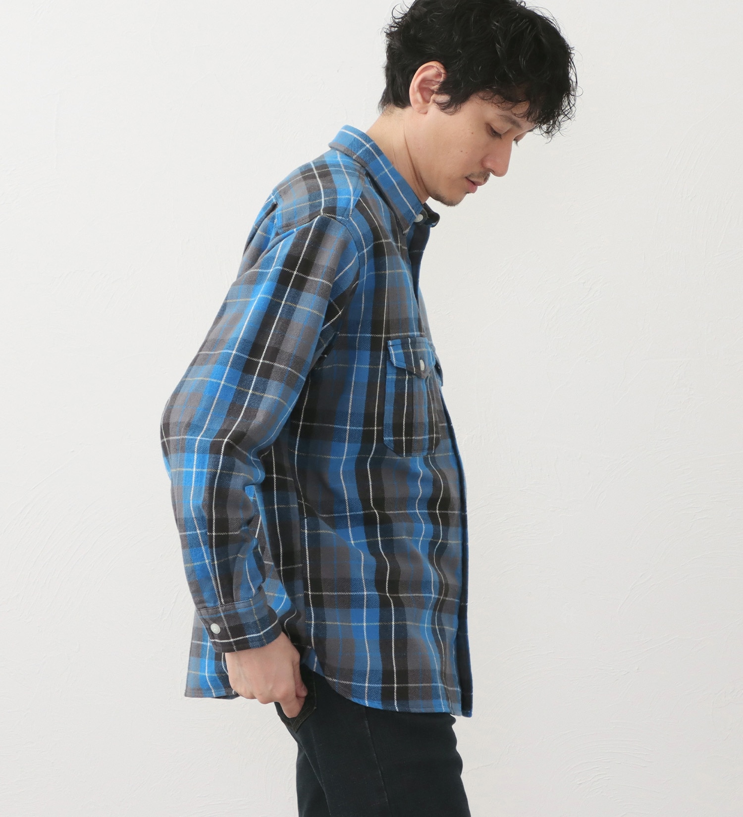 EDWIN(エドウイン)のワークシャツ|トップス/シャツ/ブラウス/メンズ|グレー系その他