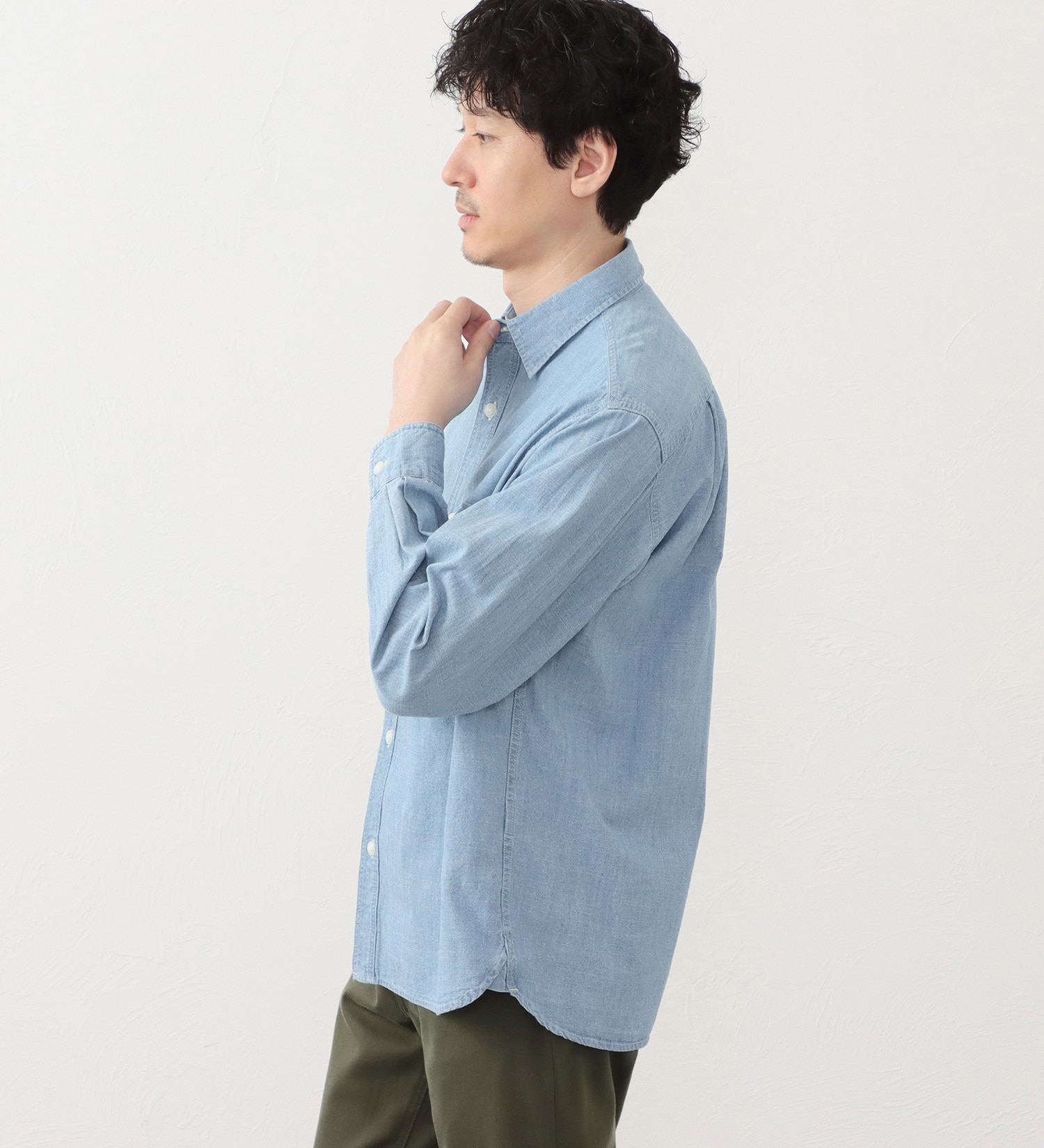 EDWIN(エドウイン)のワークシャツ|トップス/シャツ/ブラウス/メンズ|ブルー系その他