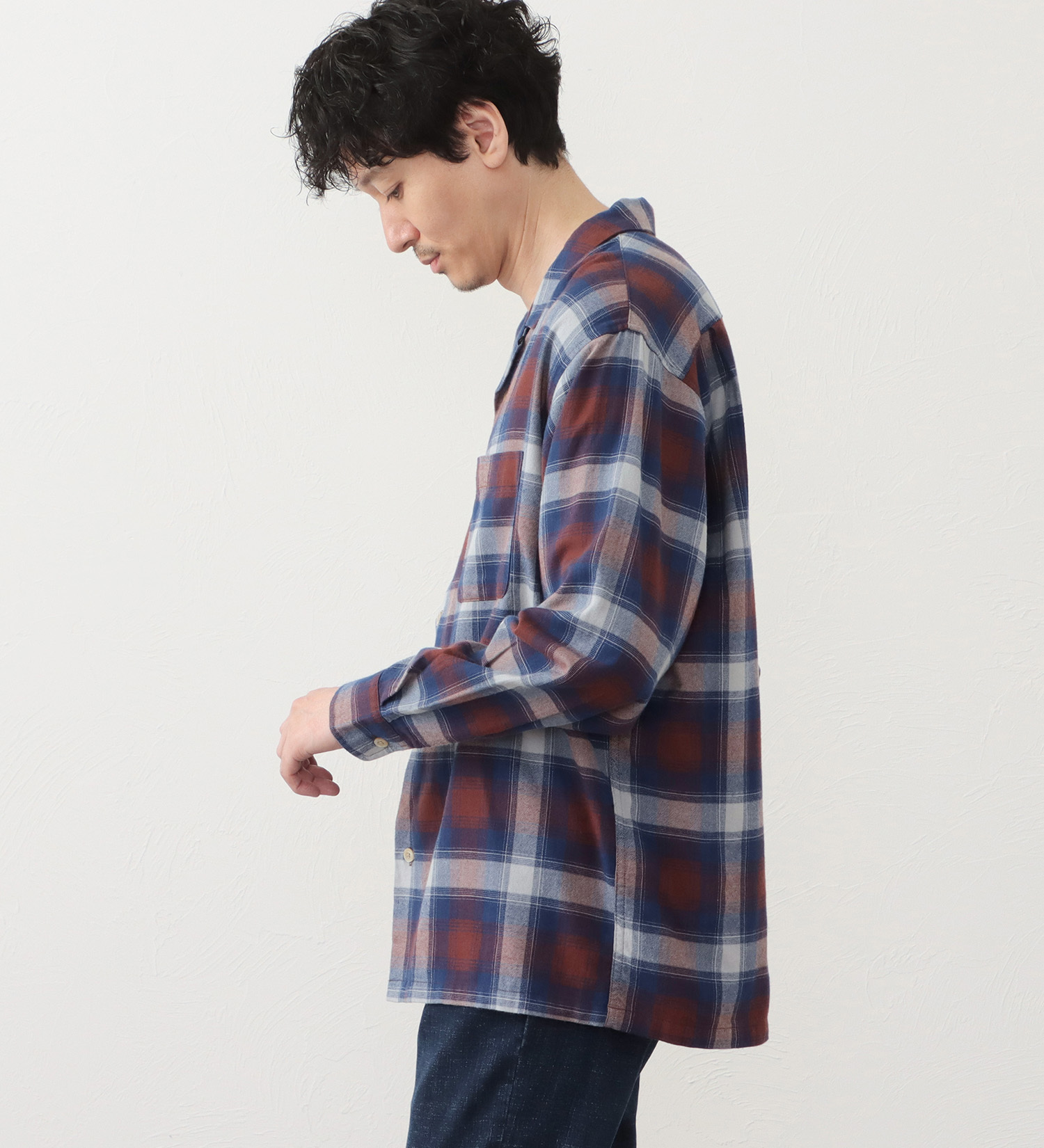 EDWIN(エドウイン)のオープンカラーシャツ|トップス/シャツ/ブラウス/メンズ|ブラウン系その他
