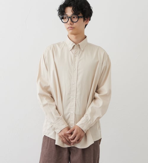 EDWIN(エドウイン)のボタンダウンシャツ|トップス/シャツ/ブラウス/メンズ|ベージュ