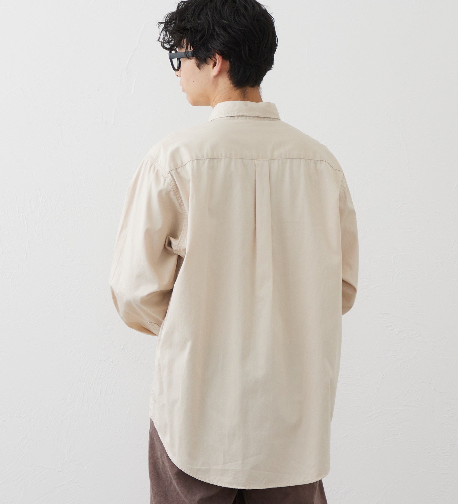 EDWIN(エドウイン)のボタンダウンシャツ|トップス/シャツ/ブラウス/メンズ|ベージュ