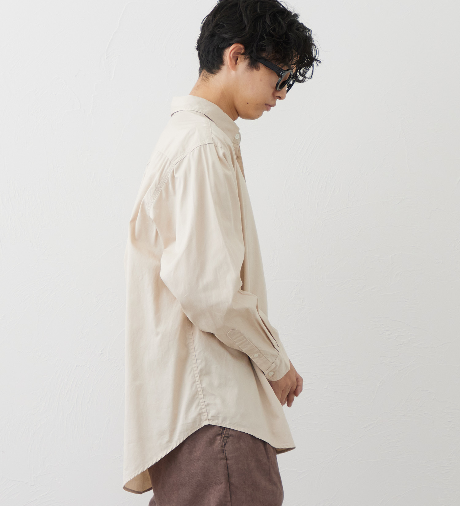 EDWIN(エドウイン)のボタンダウンシャツ|トップス/シャツ/ブラウス/メンズ|ベージュ