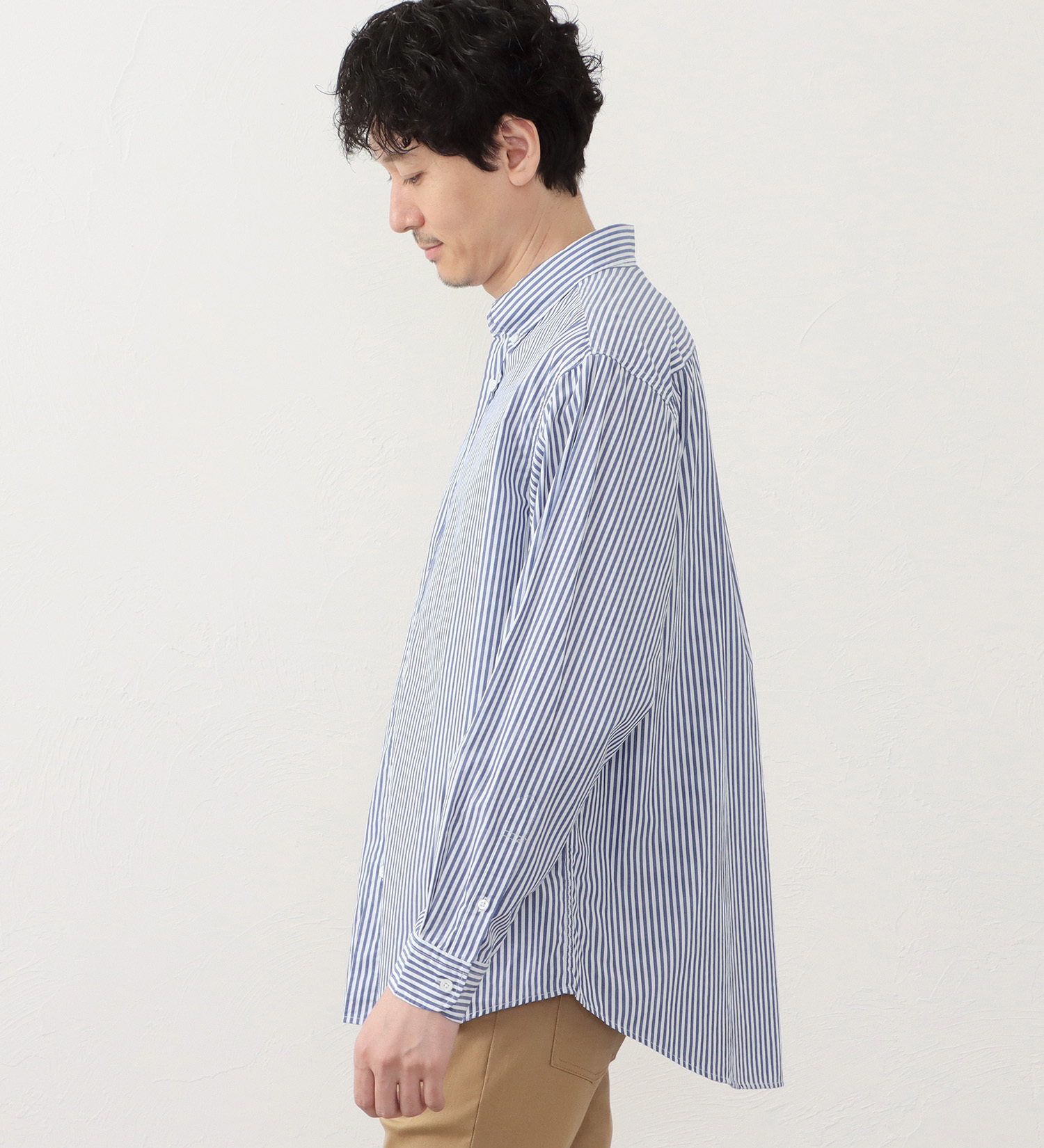 EDWIN(エドウイン)のボタンダウンシャツ|トップス/シャツ/ブラウス/メンズ|ライトブルー
