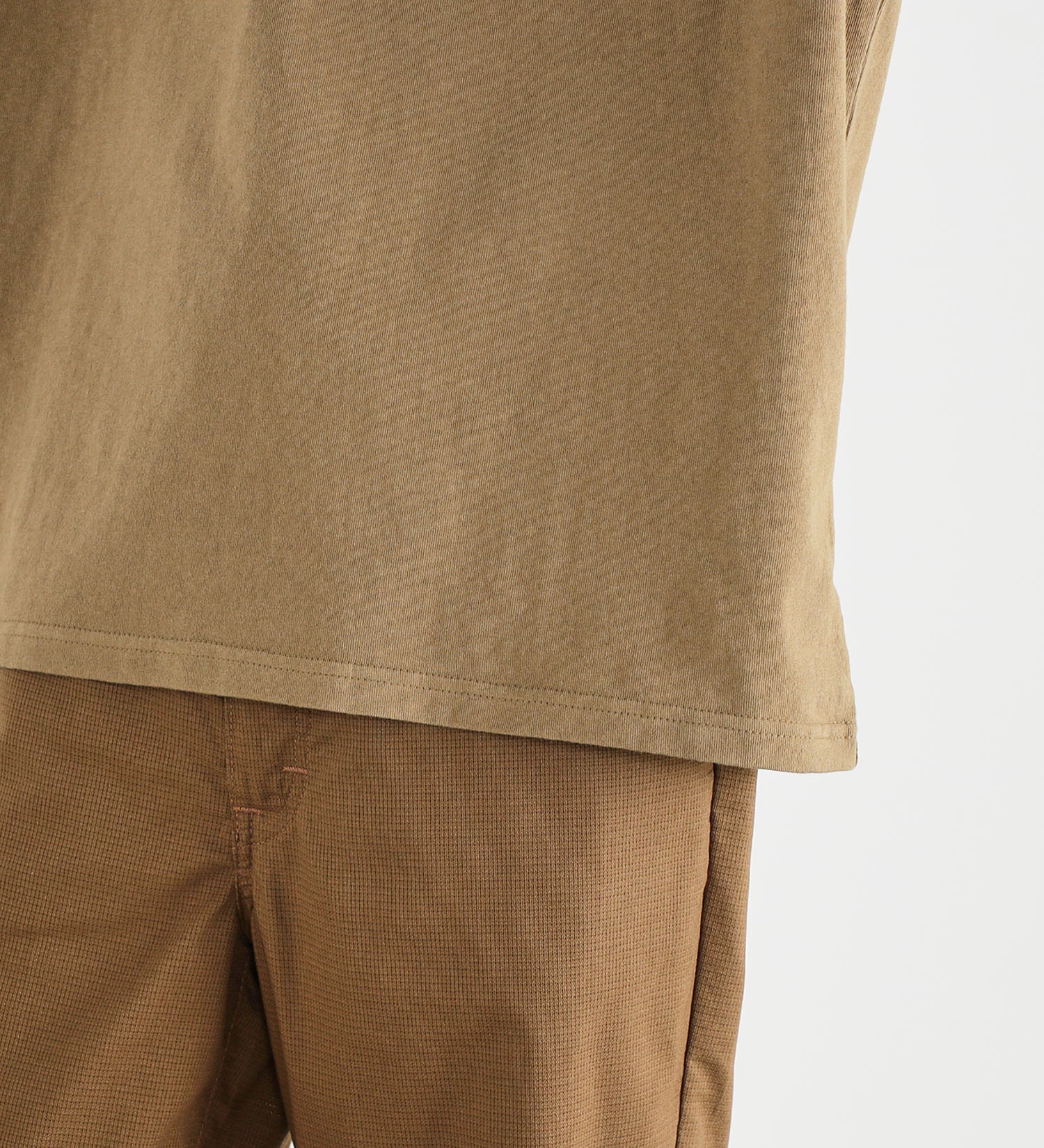 EDWIN(エドウイン)の【サマーセール】【大きいサイズ】ラベルポケット クルーネック 半袖Tシャツ|トップス/Tシャツ/カットソー/メンズ|ベージュ