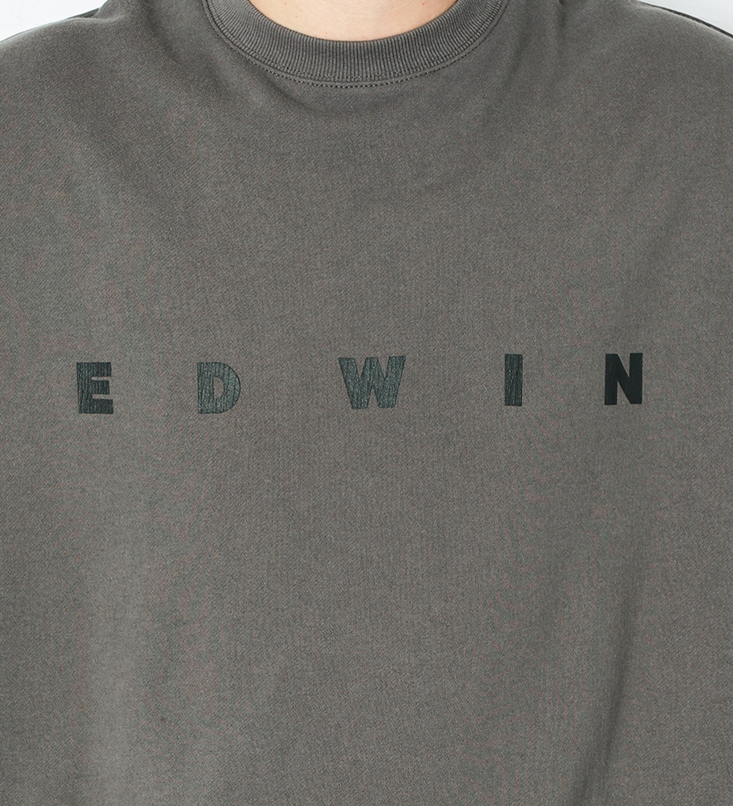 EDWIN(エドウイン)の【試着対象】A KIND OF BLACK BIG FIT クルーネック スウェット|トップス/Tシャツ/カットソー/メンズ|グレー