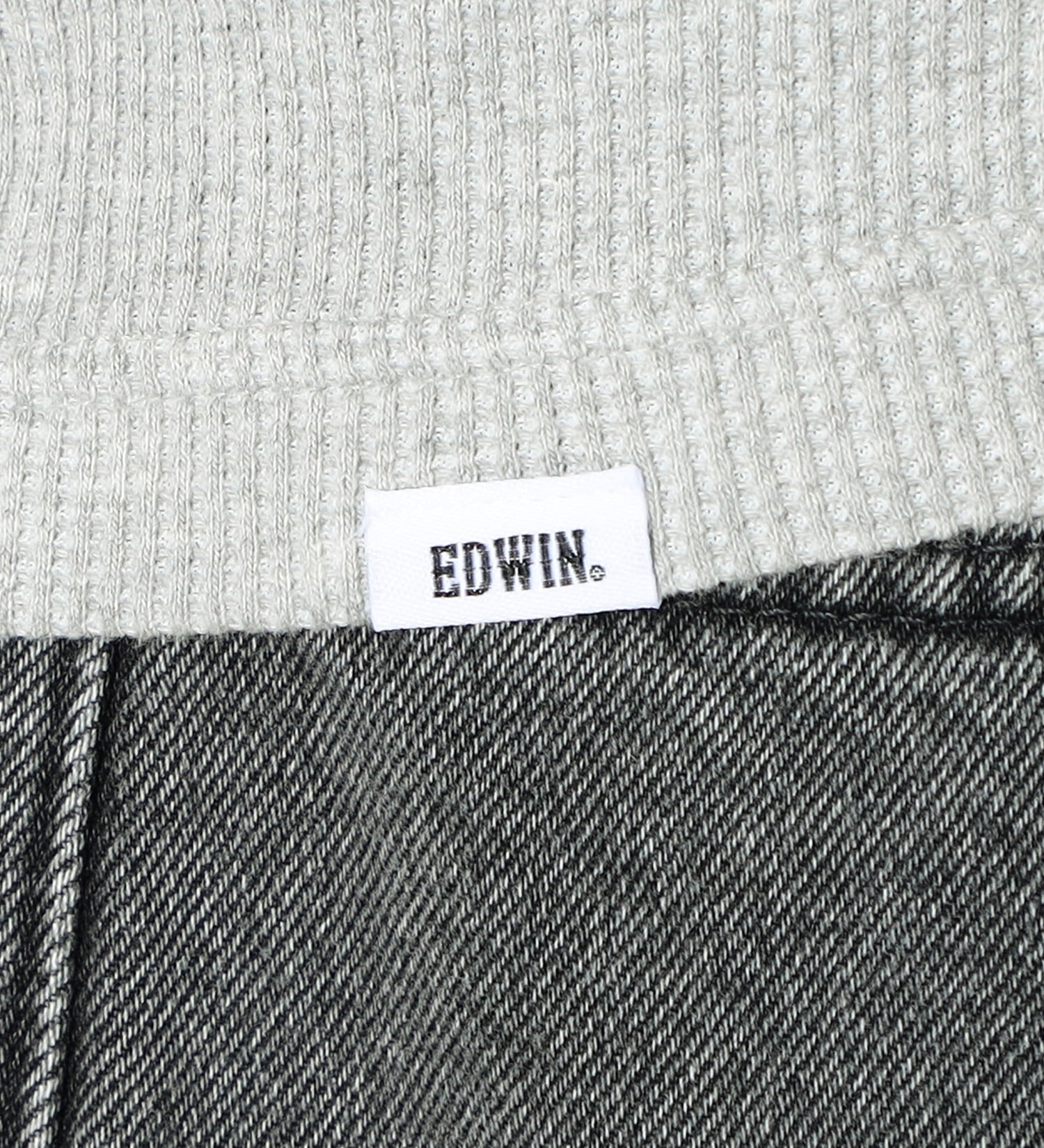 EDWIN(エドウイン)の【SALE】Vネック ワッフル Tシャツ 長袖|トップス/Tシャツ/カットソー/メンズ|グレー