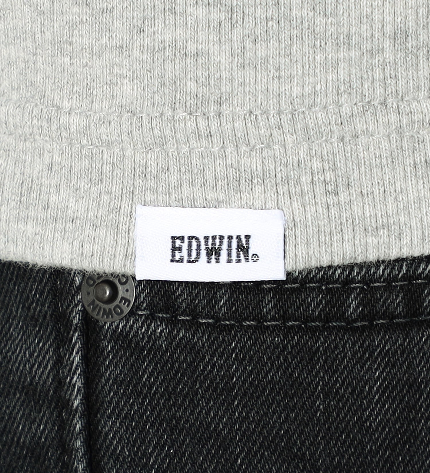 EDWIN(エドウイン)の【SALE】クルーネック リブ Tシャツ 長袖|トップス/Tシャツ/カットソー/メンズ|グレー