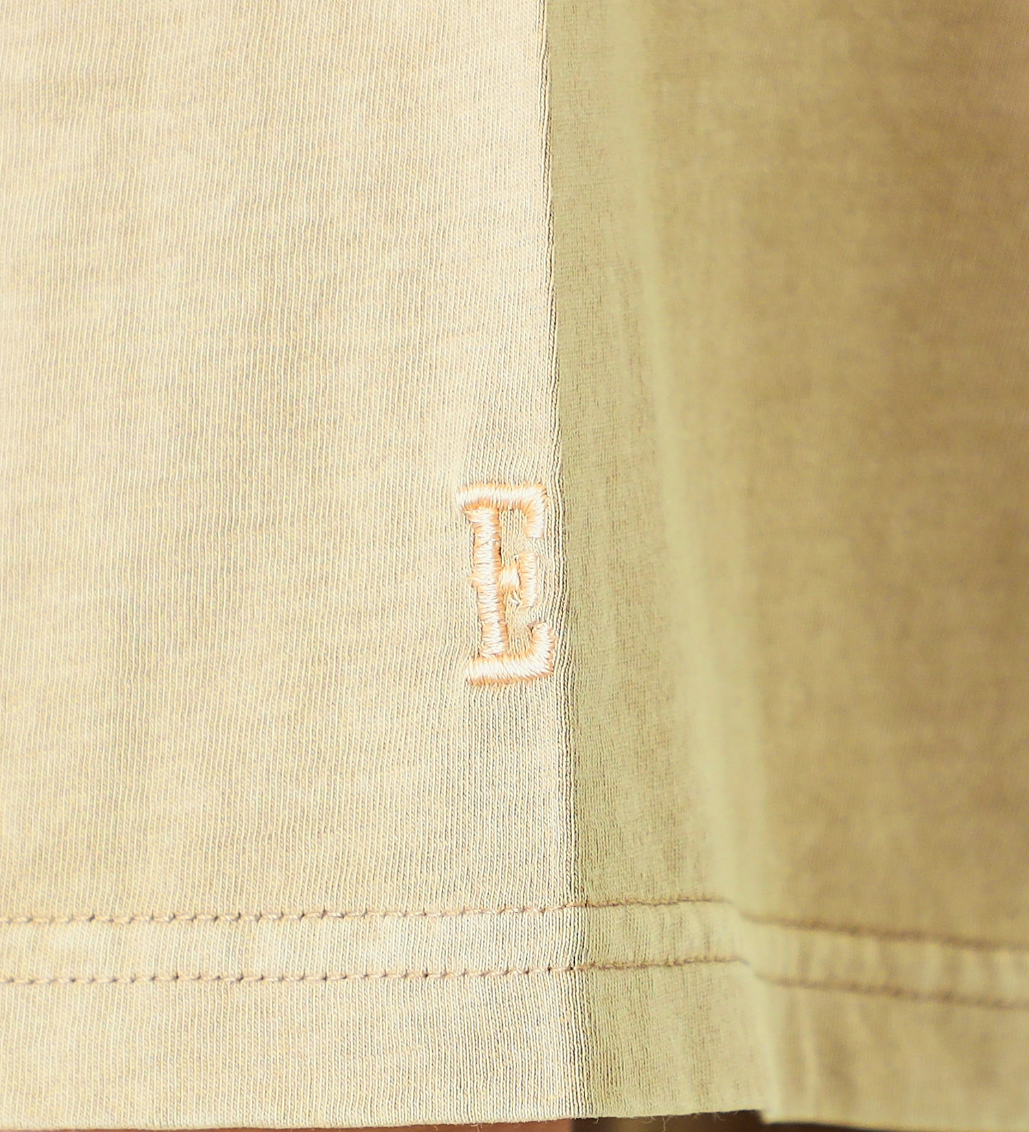 EDWIN(エドウイン)の【再値下セール】製品染めTシャツ（半袖）ガーメントダイ|トップス/Tシャツ/カットソー/メンズ|ベージュ