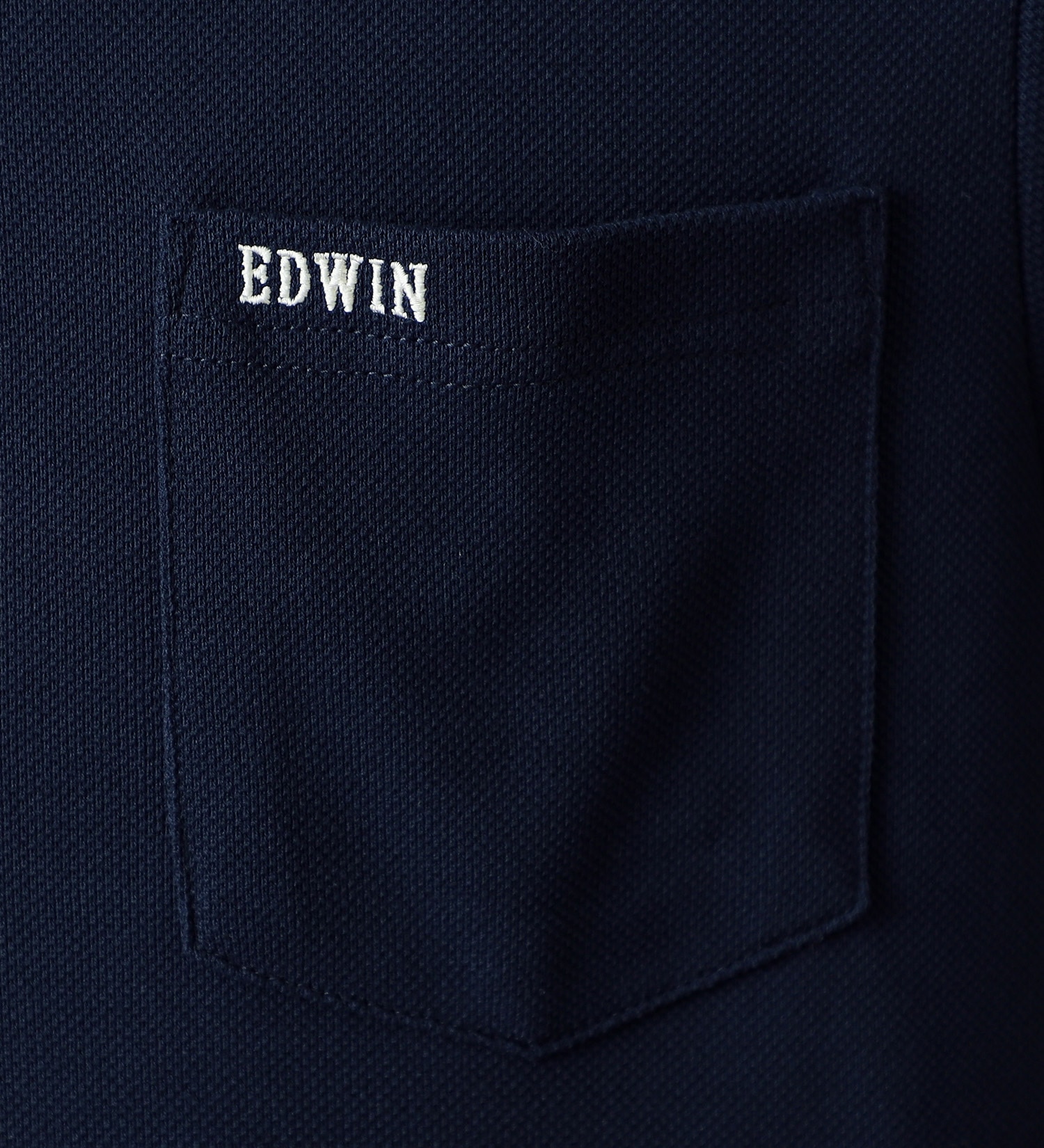 EDWIN(エドウイン)の【サマーセール】COOL FLEX ポロシャツ（半袖）|トップス/ポロシャツ/メンズ|ネイビー