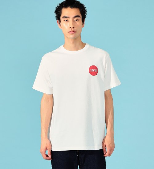 EDWIN(エドウイン)のEDWIN LOGO Tシャツ 半袖|トップス/Tシャツ/カットソー/メンズ|レッド