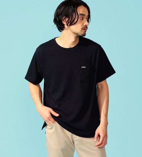 EDWIN(エドウイン)の【ポイントアップ対象】COOL FLEX Tシャツ 半袖|トップス/Tシャツ/カットソー/メンズ|ブラック