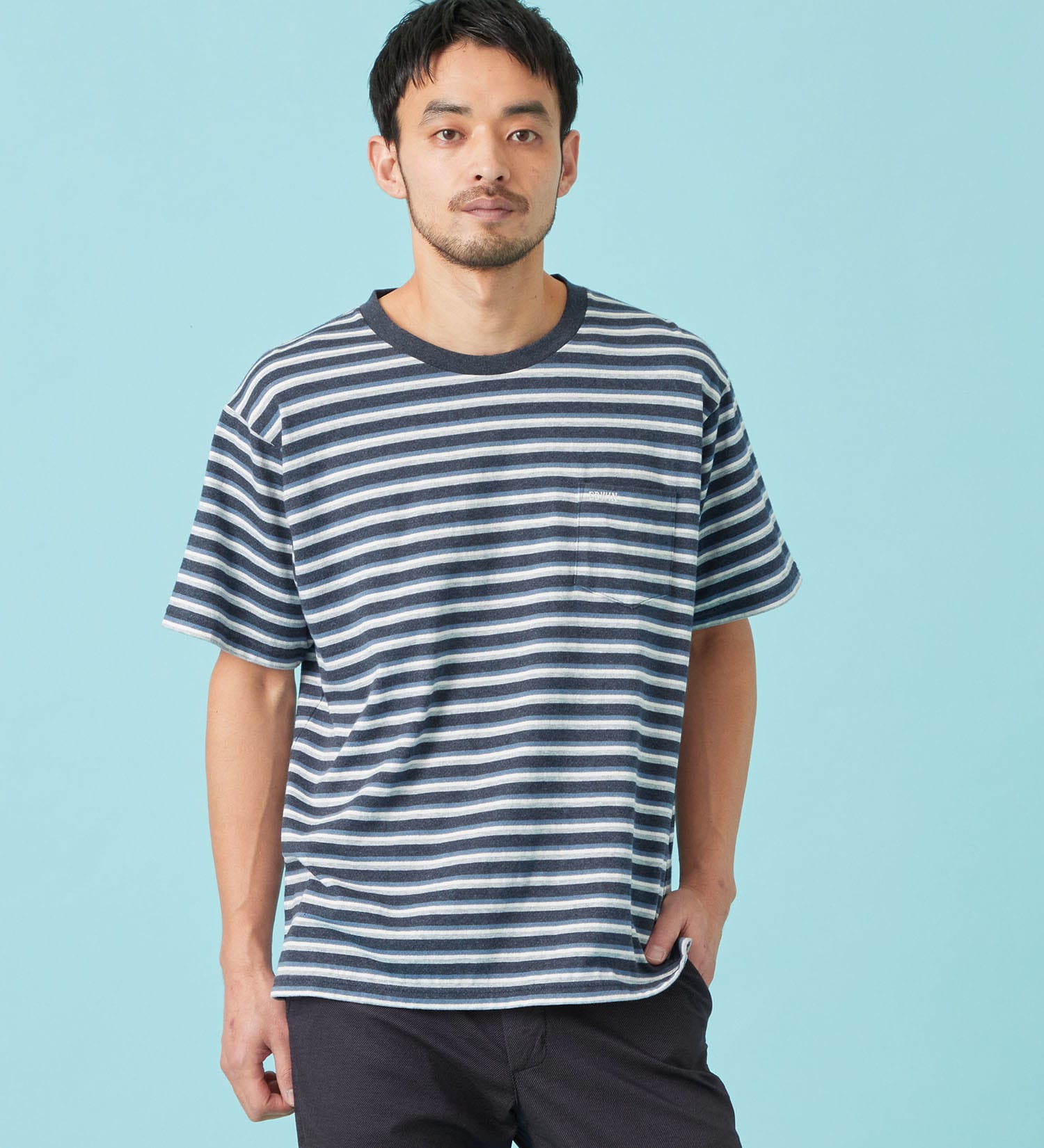 EDWIN(エドウイン)のCOOL Tシャツ 半袖 接触冷感|トップス/Tシャツ/カットソー/メンズ|ブルー系その他