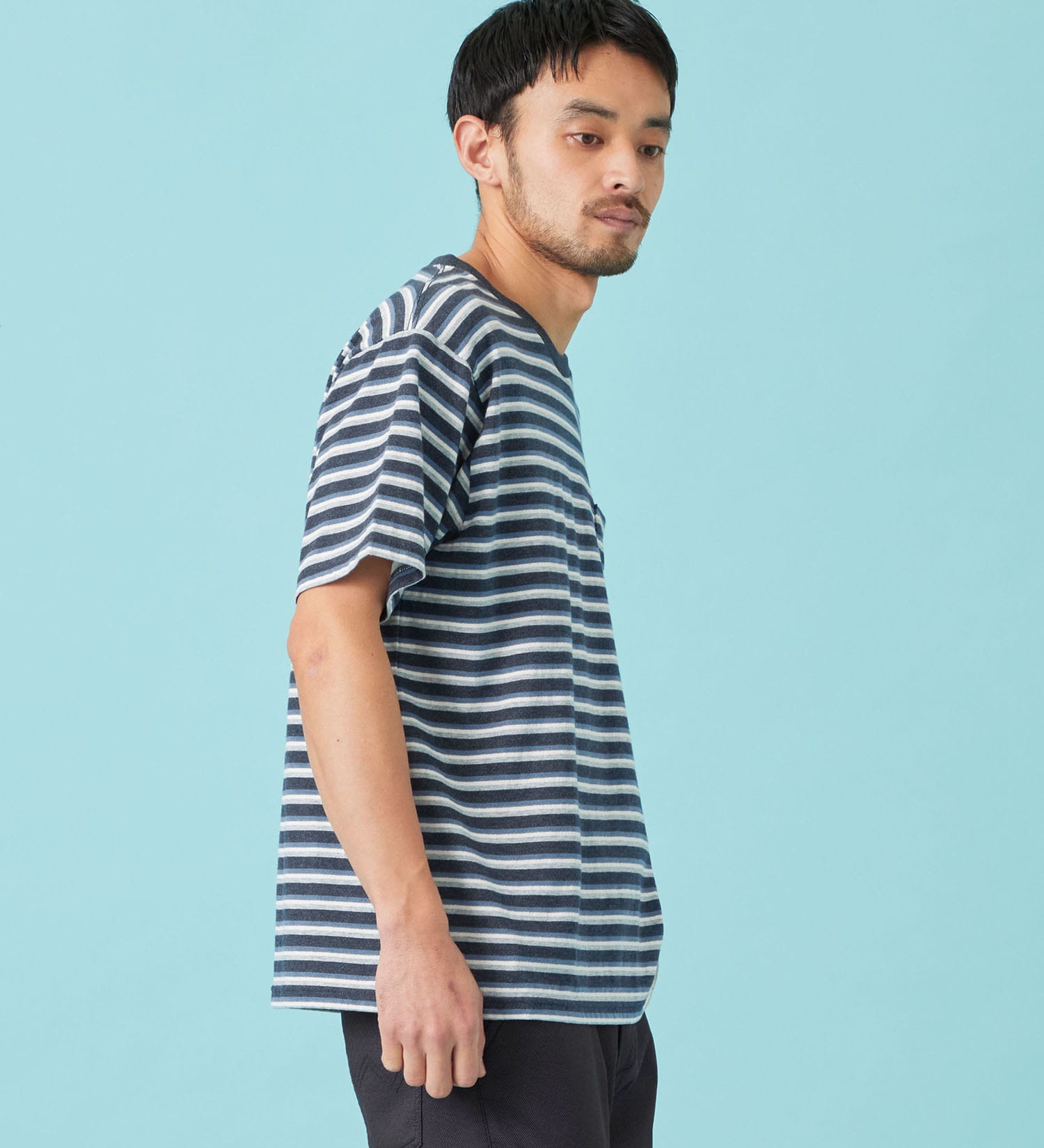 EDWIN(エドウイン)のCOOL Tシャツ 半袖 接触冷感|トップス/Tシャツ/カットソー/メンズ|ブルー系その他