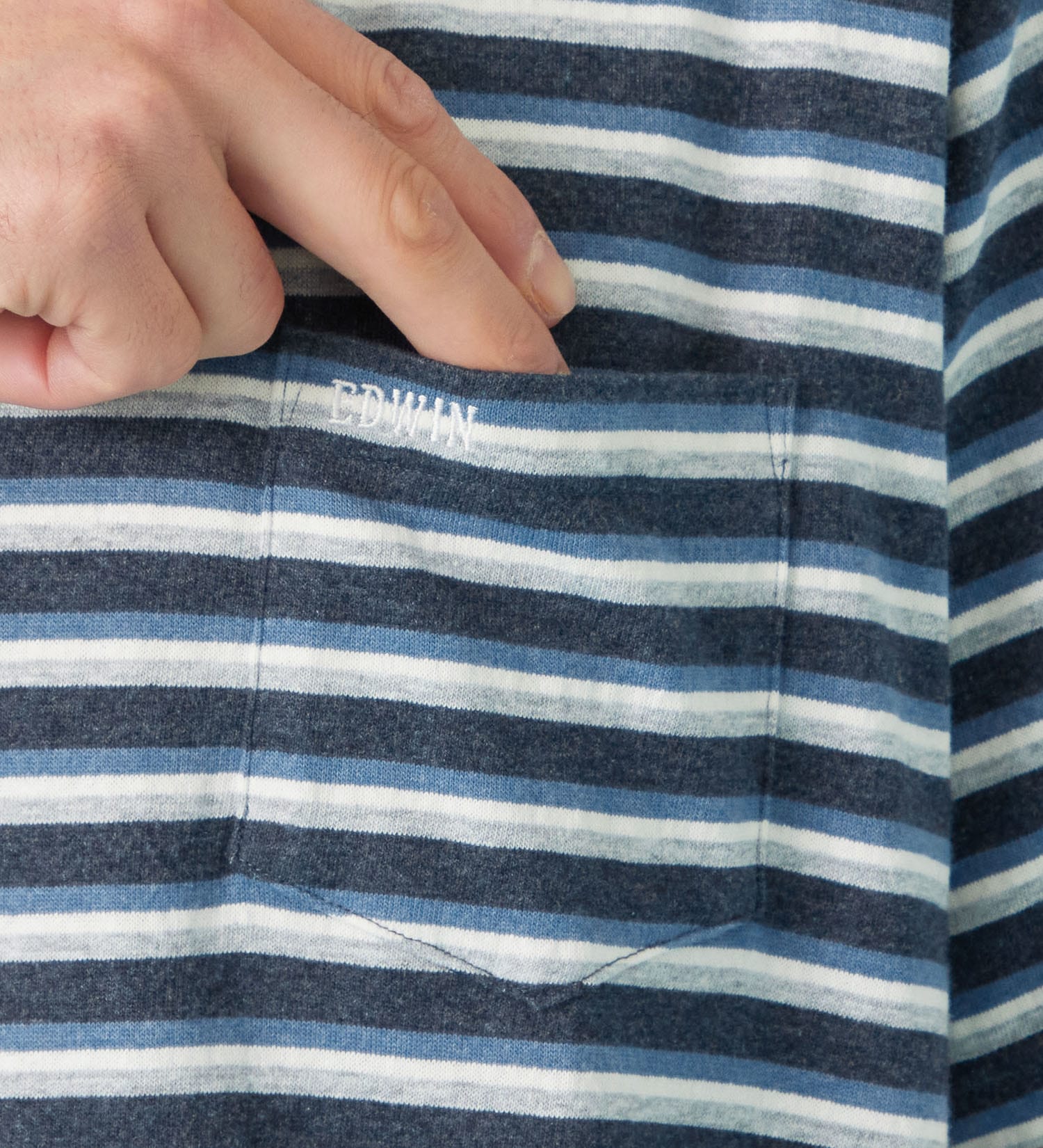 EDWIN(エドウイン)のCOOL Tシャツ 半袖 接触冷感|トップス/Tシャツ/カットソー/メンズ|ブルー系その他