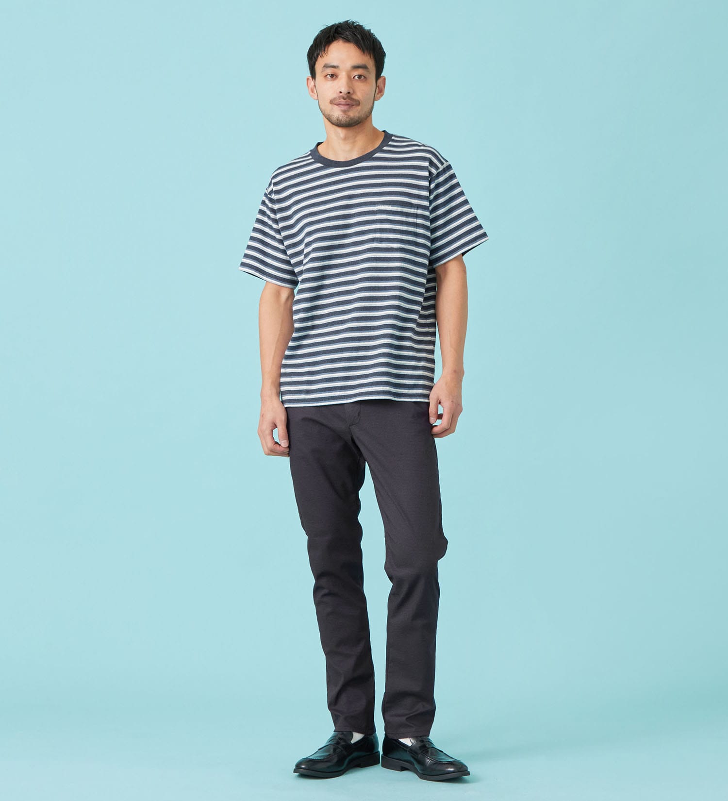 EDWIN(エドウイン)のCOOL Tシャツ 半袖 接触冷感|トップス/Tシャツ/カットソー/メンズ|ブルー系その他