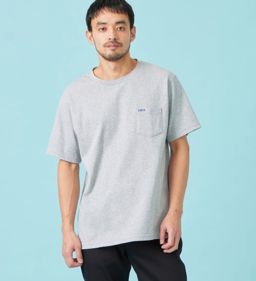 EDWIN(エドウイン)のCOOL Tシャツ 半袖 接触冷感|トップス/Tシャツ/カットソー/メンズ|グレー