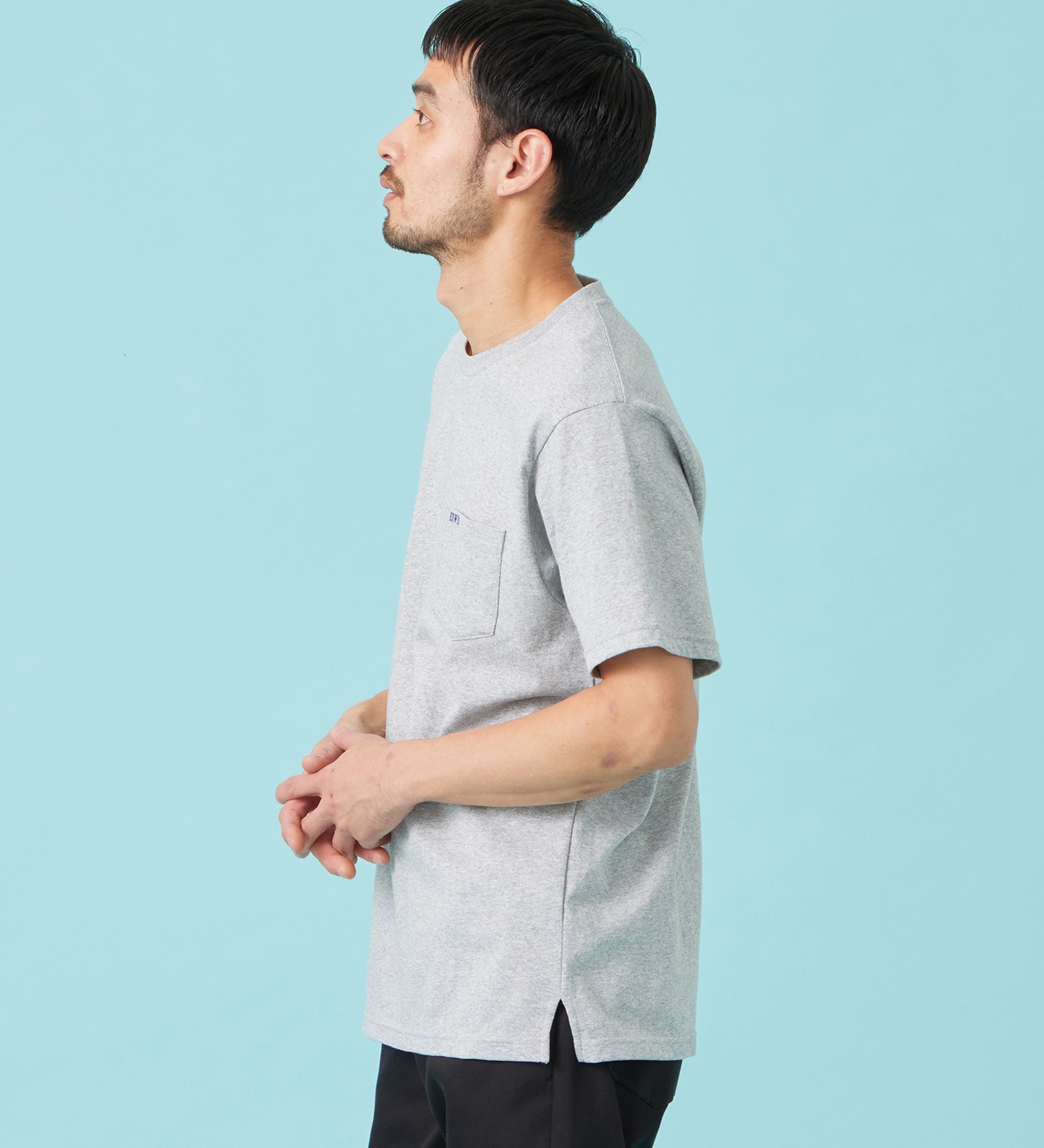 EDWIN(エドウイン)のCOOL Tシャツ 半袖 接触冷感|トップス/Tシャツ/カットソー/メンズ|グレー