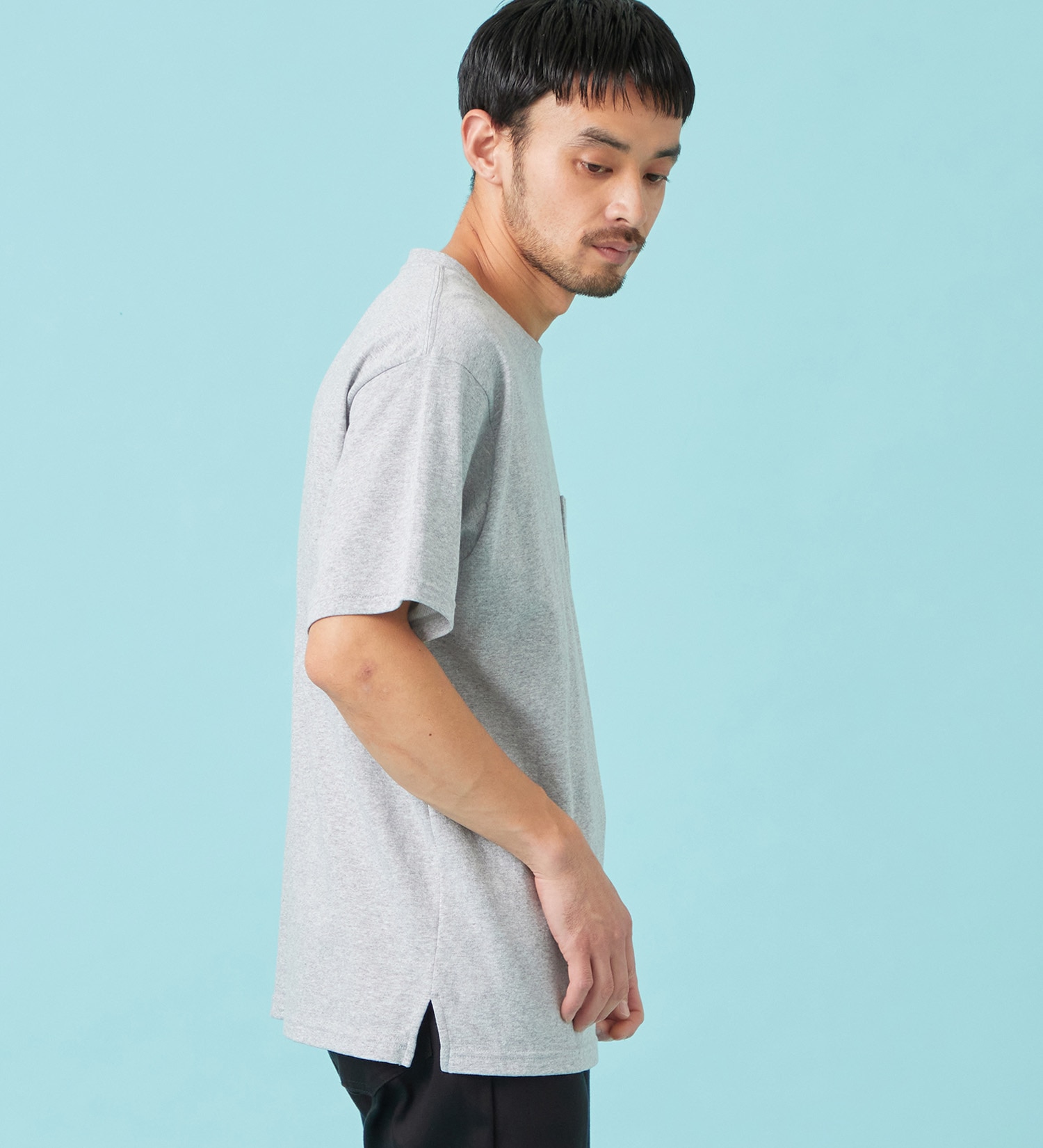 EDWIN(エドウイン)のCOOL Tシャツ 半袖 接触冷感|トップス/Tシャツ/カットソー/メンズ|グレー