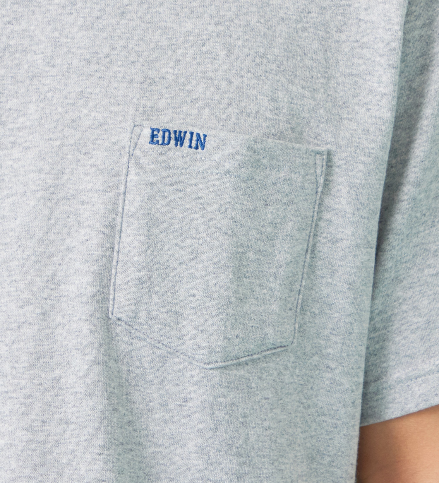 EDWIN(エドウイン)のCOOL Tシャツ 半袖 接触冷感|トップス/Tシャツ/カットソー/メンズ|グレー
