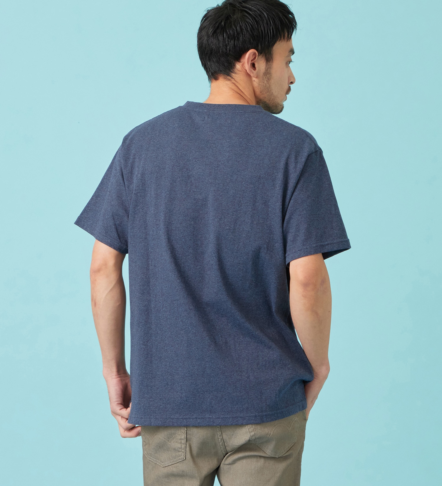 EDWIN(エドウイン)のCOOL Tシャツ 半袖 接触冷感|トップス/Tシャツ/カットソー/メンズ|ネイビー