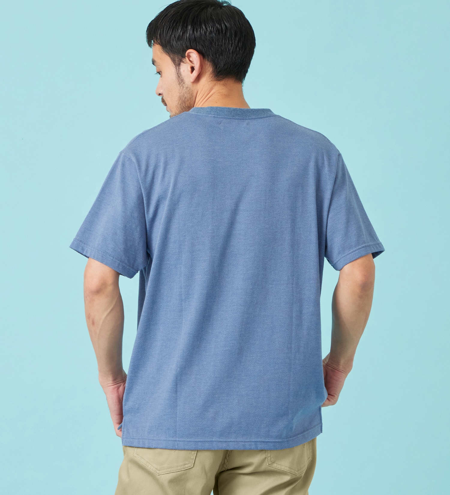 EDWIN(エドウイン)のCOOL Tシャツ 半袖 接触冷感|トップス/Tシャツ/カットソー/メンズ|ブルー