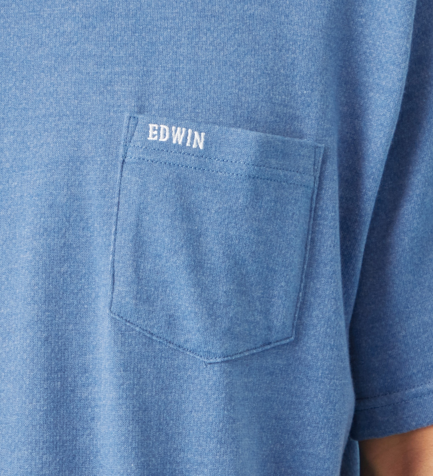 EDWIN(エドウイン)のCOOL Tシャツ 半袖 接触冷感|トップス/Tシャツ/カットソー/メンズ|ブルー