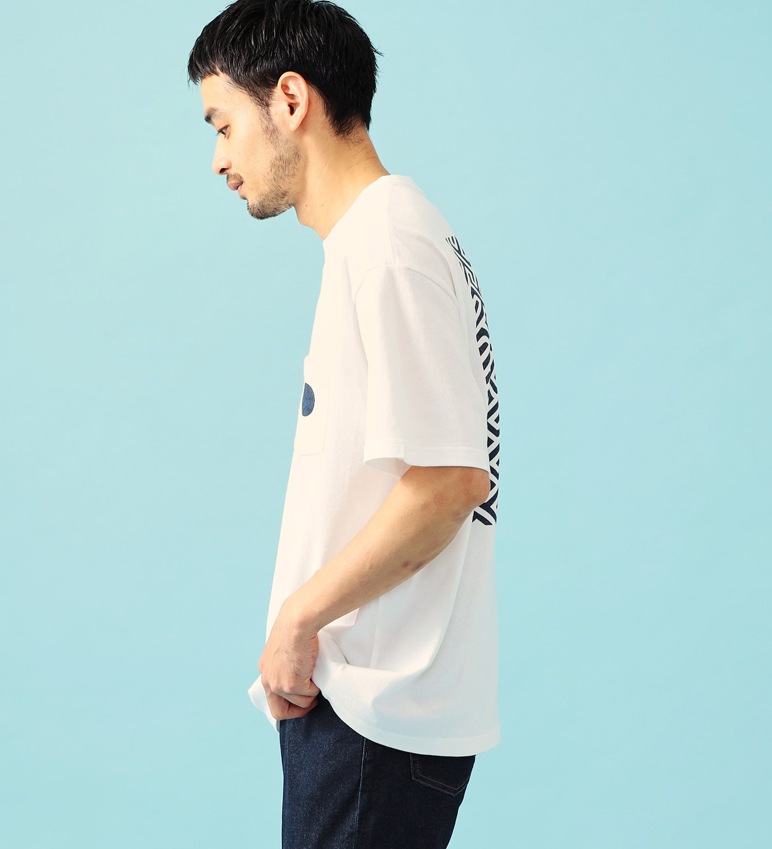 EDWIN(エドウイン)のプリント Tシャツ 半袖|トップス/Tシャツ/カットソー/メンズ|ホワイト