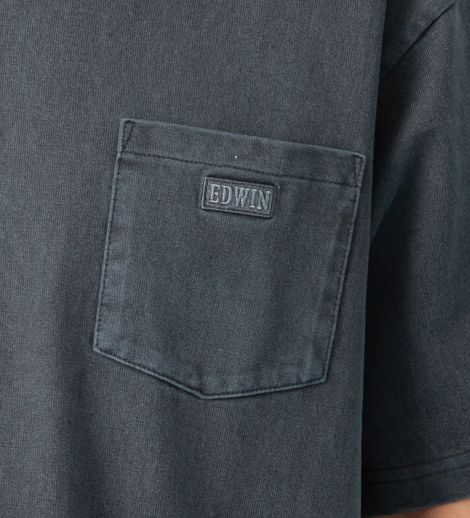 EDWIN(エドウイン)のヘビーウェイトTシャツ 半袖|トップス/Tシャツ/カットソー/メンズ|ネイビー