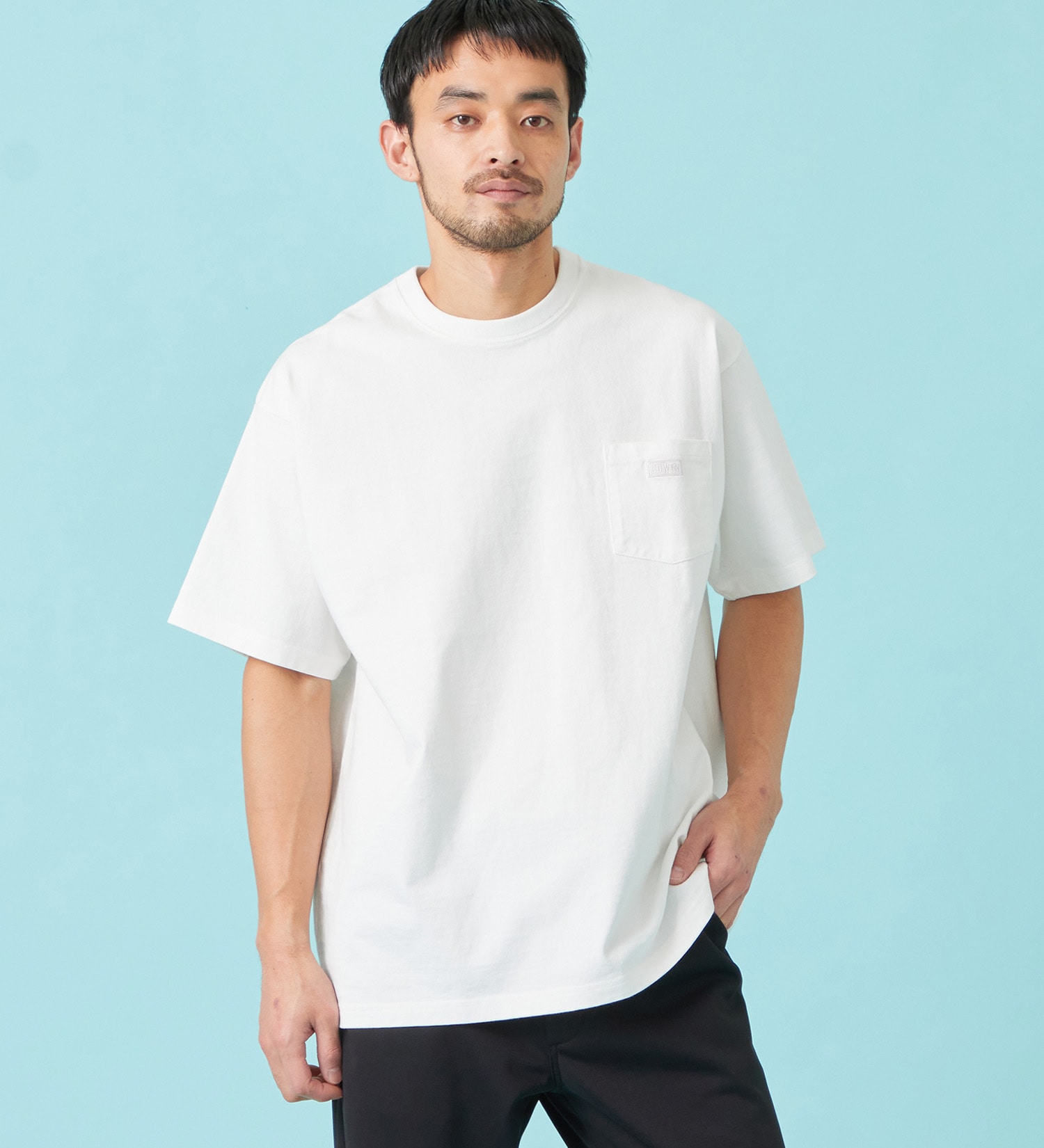 EDWIN(エドウイン)のヘビーウェイトTシャツ 半袖|トップス/Tシャツ/カットソー/メンズ|ホワイト