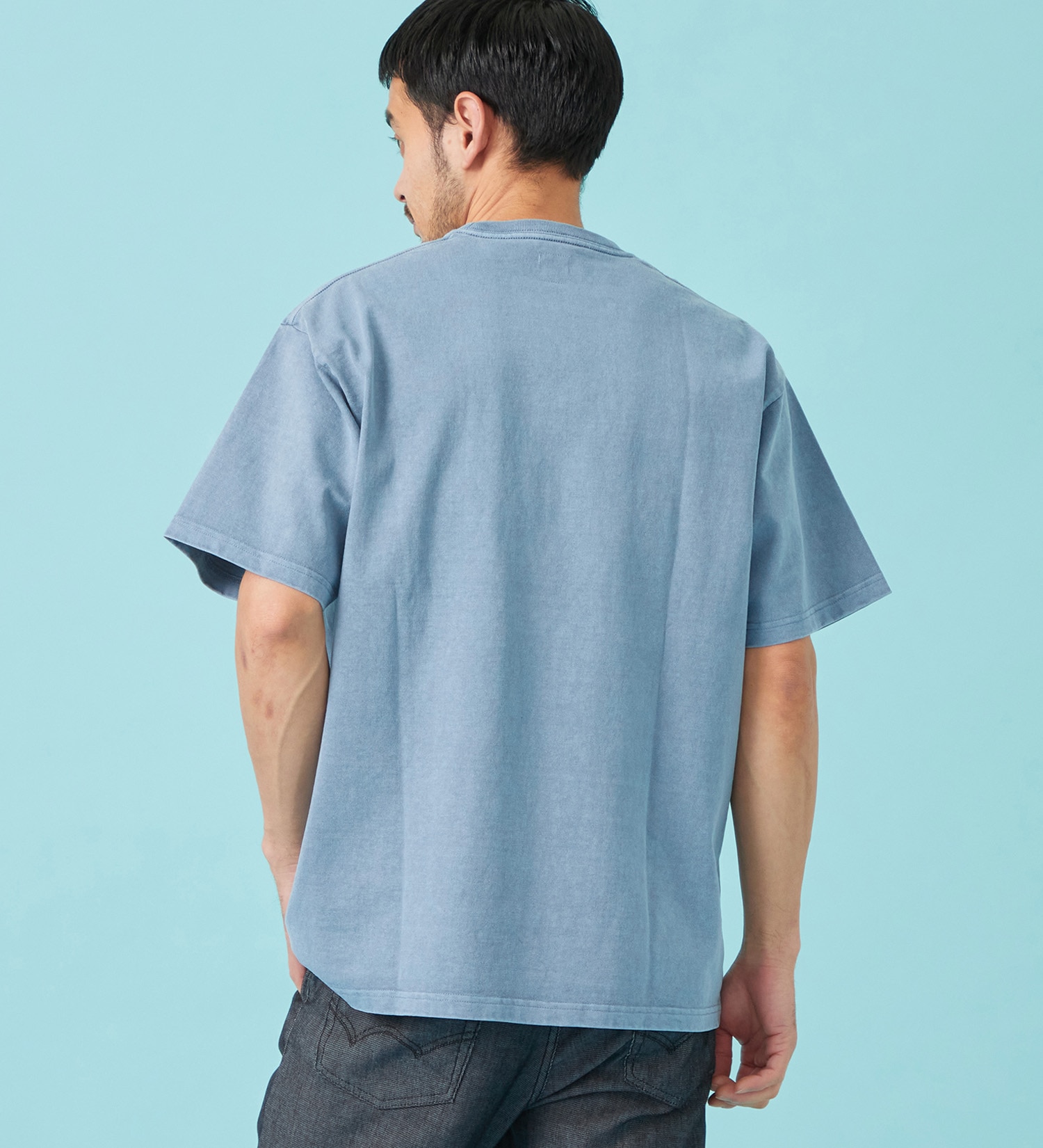 EDWIN(エドウイン)のヘビーウェイトTシャツ 半袖|トップス/Tシャツ/カットソー/メンズ|ブルー