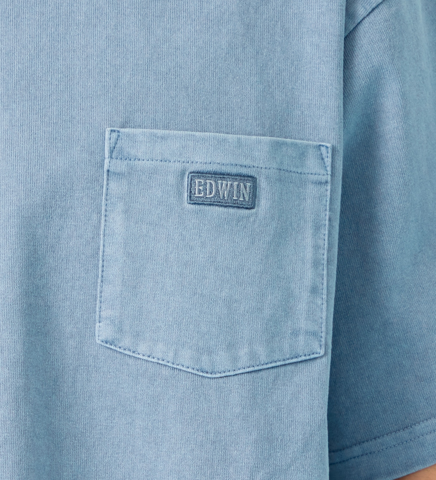 EDWIN(エドウイン)のヘビーウェイトTシャツ 半袖|トップス/Tシャツ/カットソー/メンズ|ブルー
