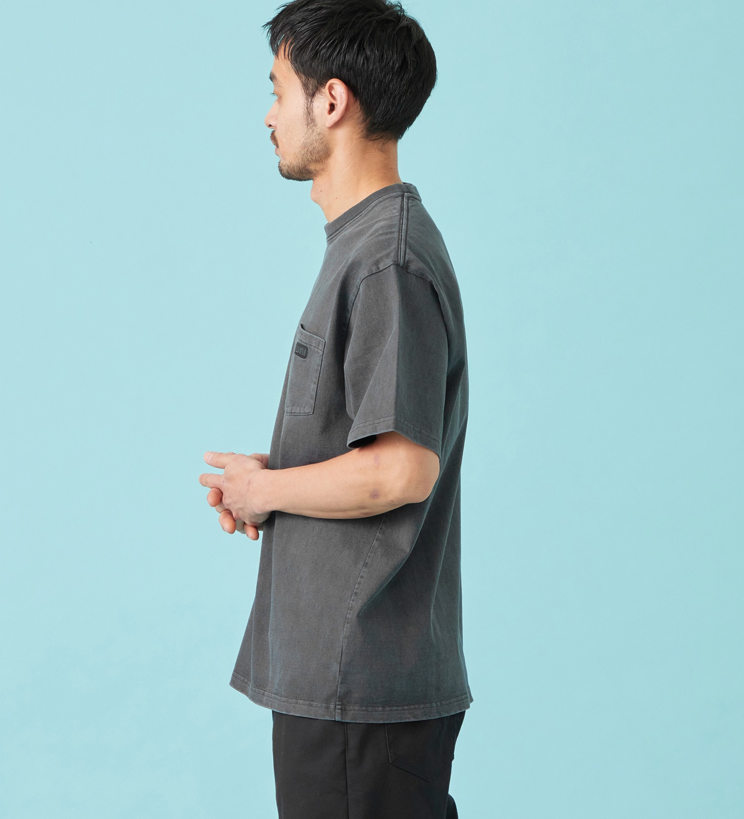 EDWIN(エドウイン)のヘビーウェイトTシャツ 半袖|トップス/Tシャツ/カットソー/メンズ|ブラック