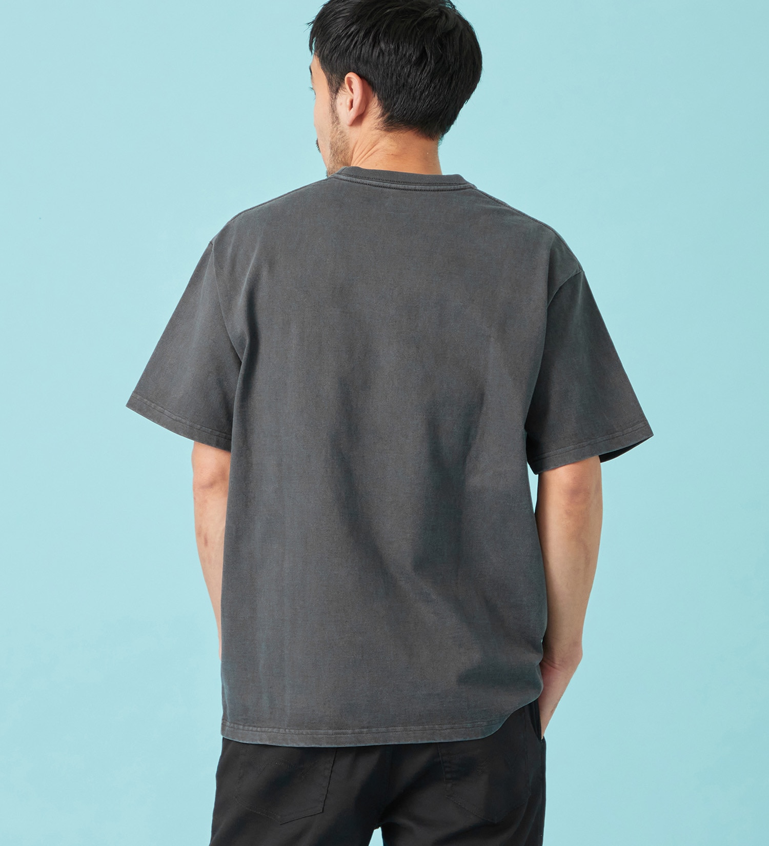 EDWIN(エドウイン)のヘビーウェイトTシャツ 半袖|トップス/Tシャツ/カットソー/メンズ|ブラック