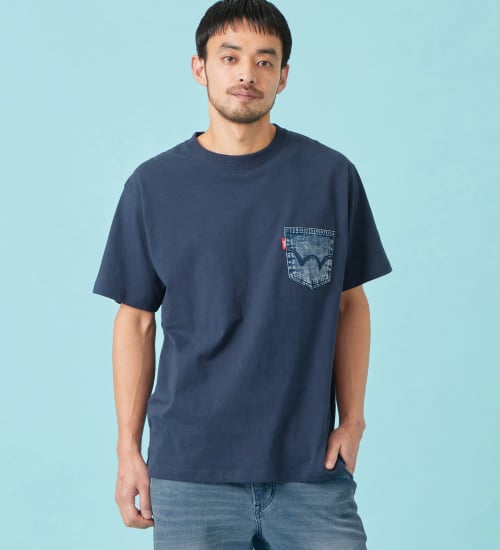 デニムポケット Tシャツ 半袖