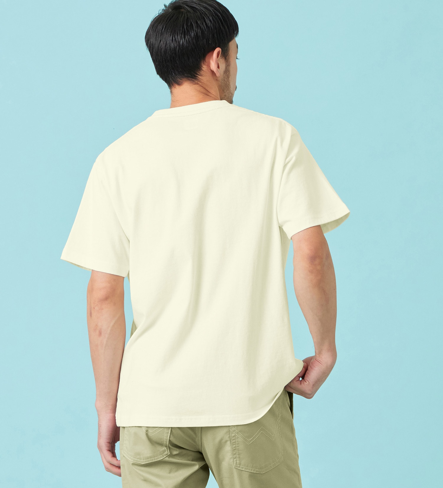 EDWIN(エドウイン)のデニムポケット Tシャツ 半袖|トップス/Tシャツ/カットソー/メンズ|アイボリー