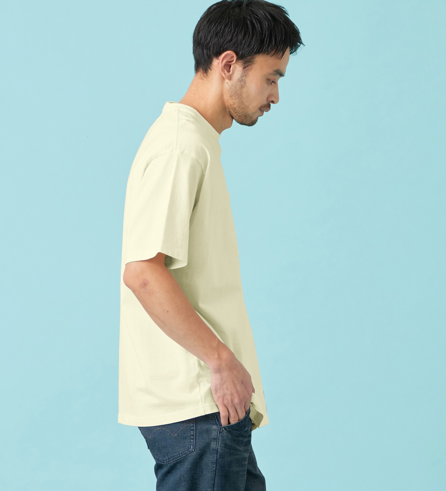 EDWIN(エドウイン)のパッチポケット Tシャツ 半袖|トップス/Tシャツ/カットソー/メンズ|アイボリー
