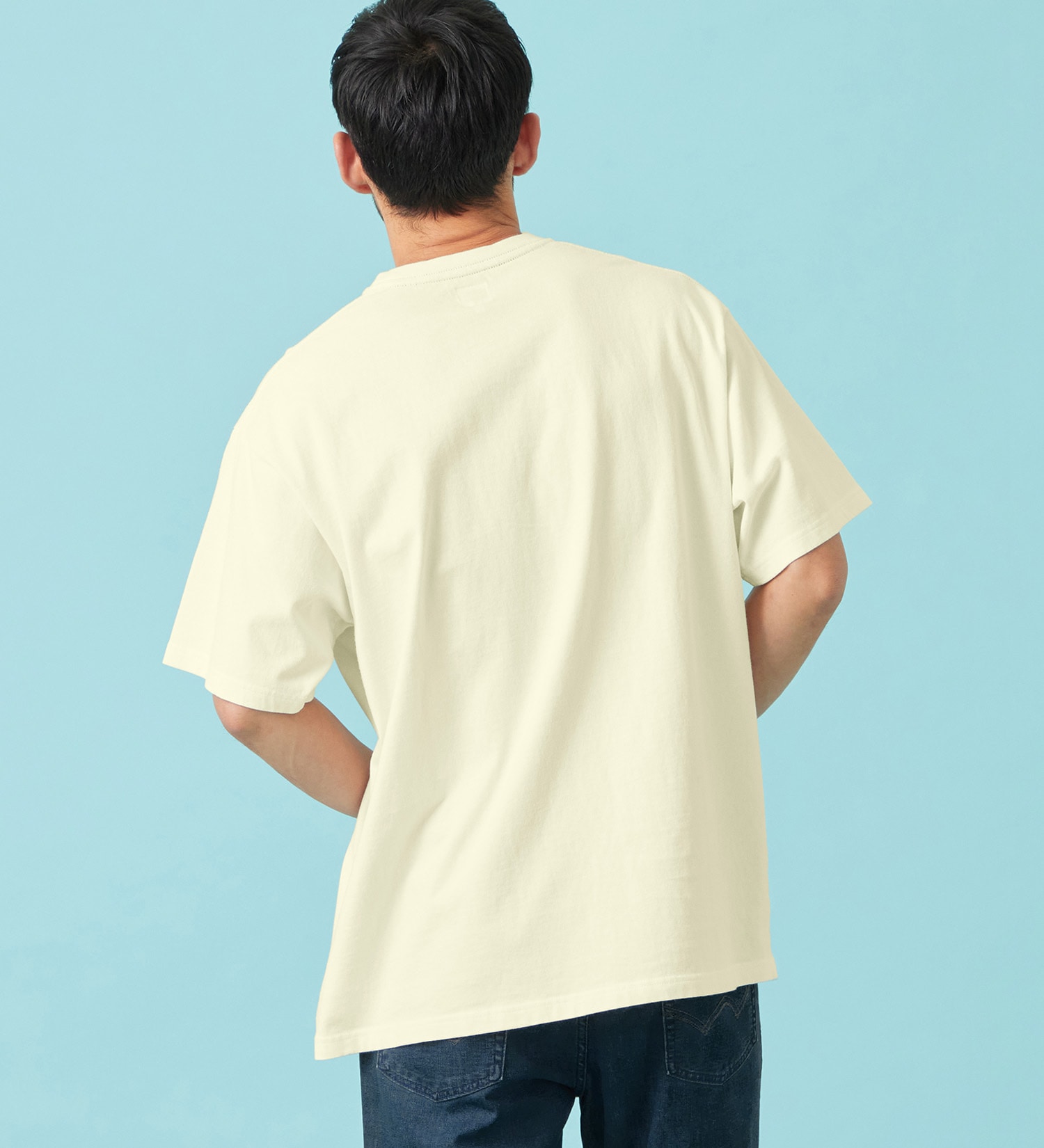 EDWIN(エドウイン)のパッチポケット Tシャツ 半袖|トップス/Tシャツ/カットソー/メンズ|アイボリー