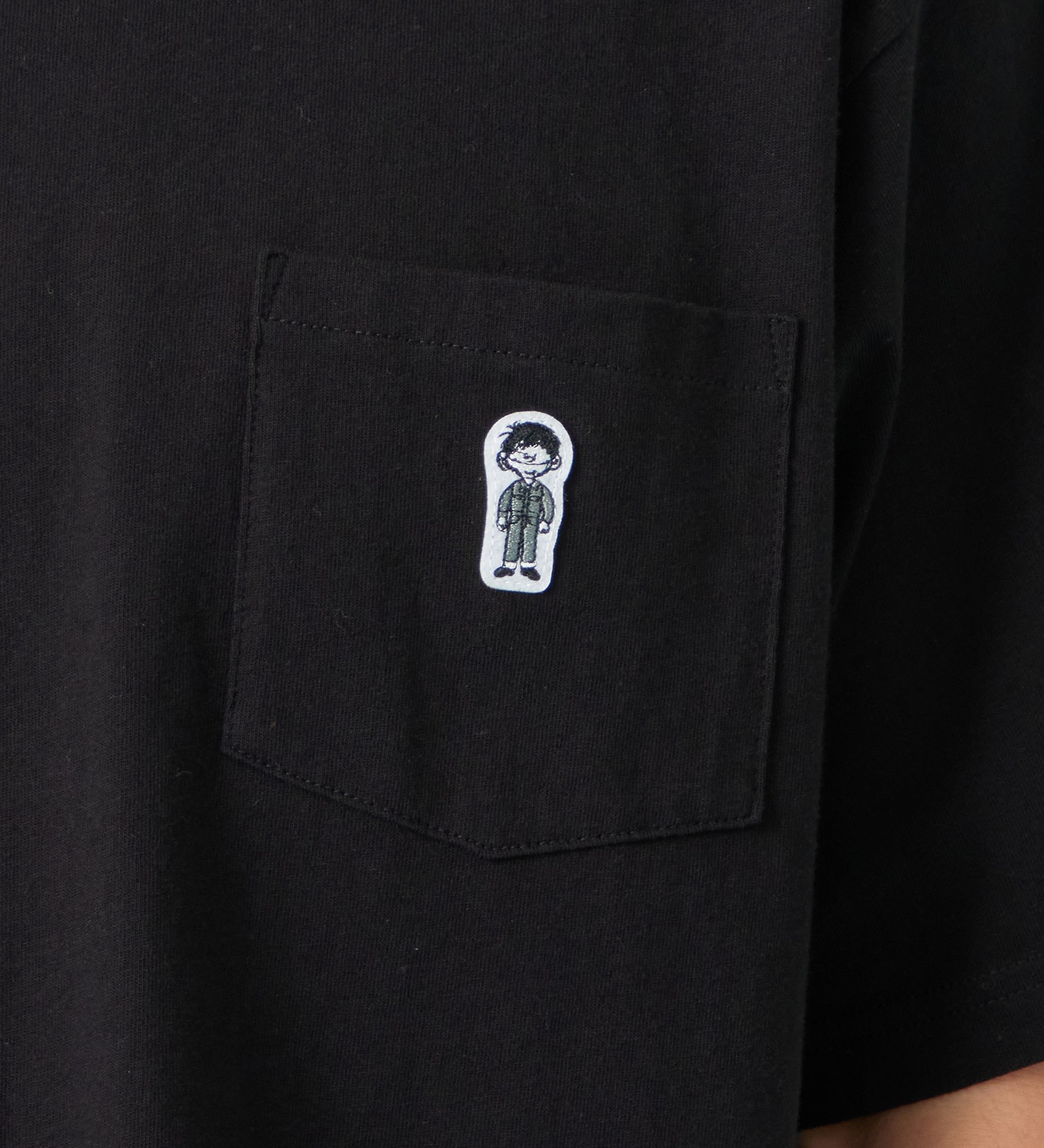 EDWIN(エドウイン)のパッチポケット Tシャツ 半袖|トップス/Tシャツ/カットソー/メンズ|ブラック