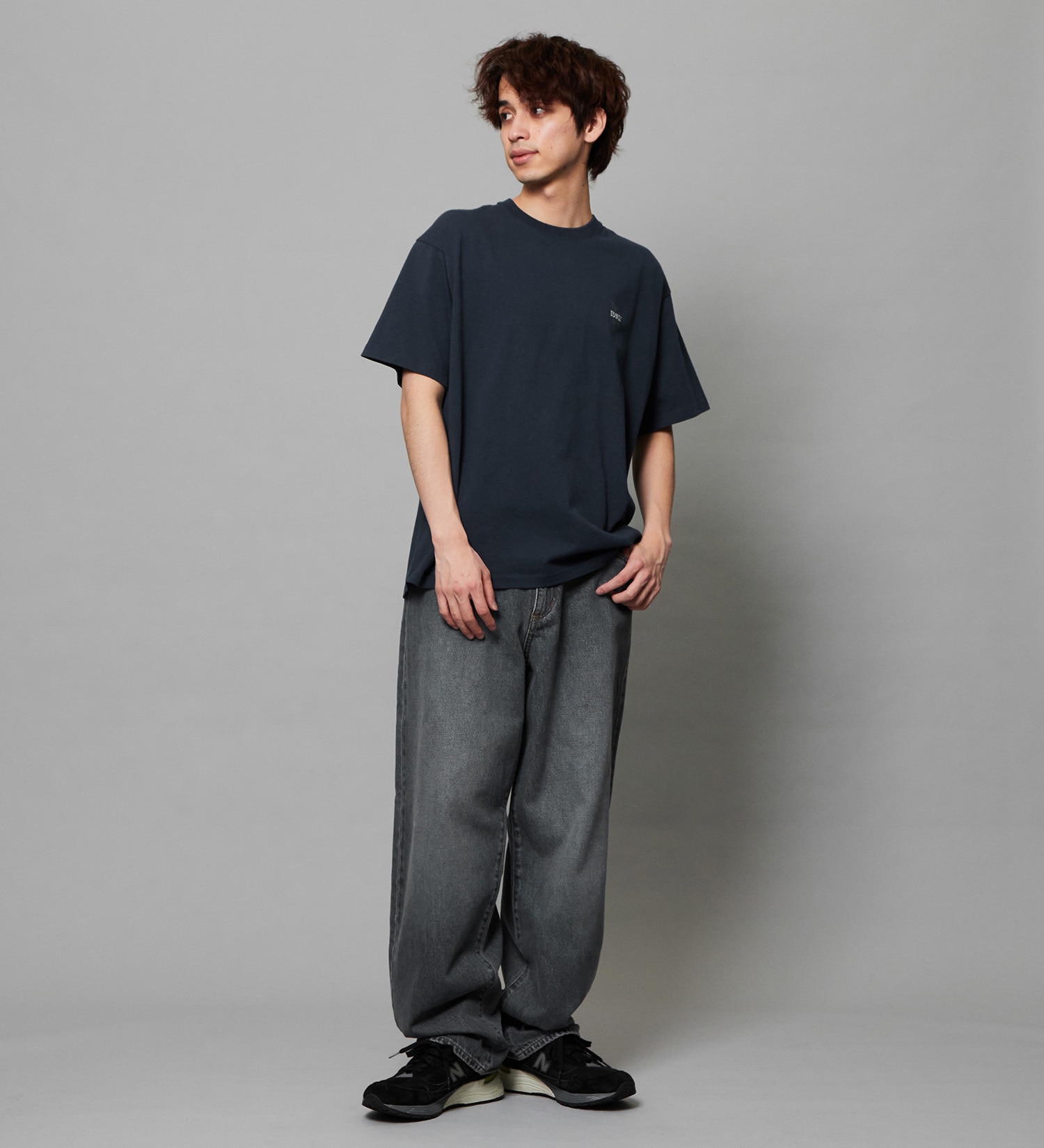 EDWIN(エドウイン)のスーベニア プリントTシャツ 半袖|トップス/Tシャツ/カットソー/メンズ|ネイビー