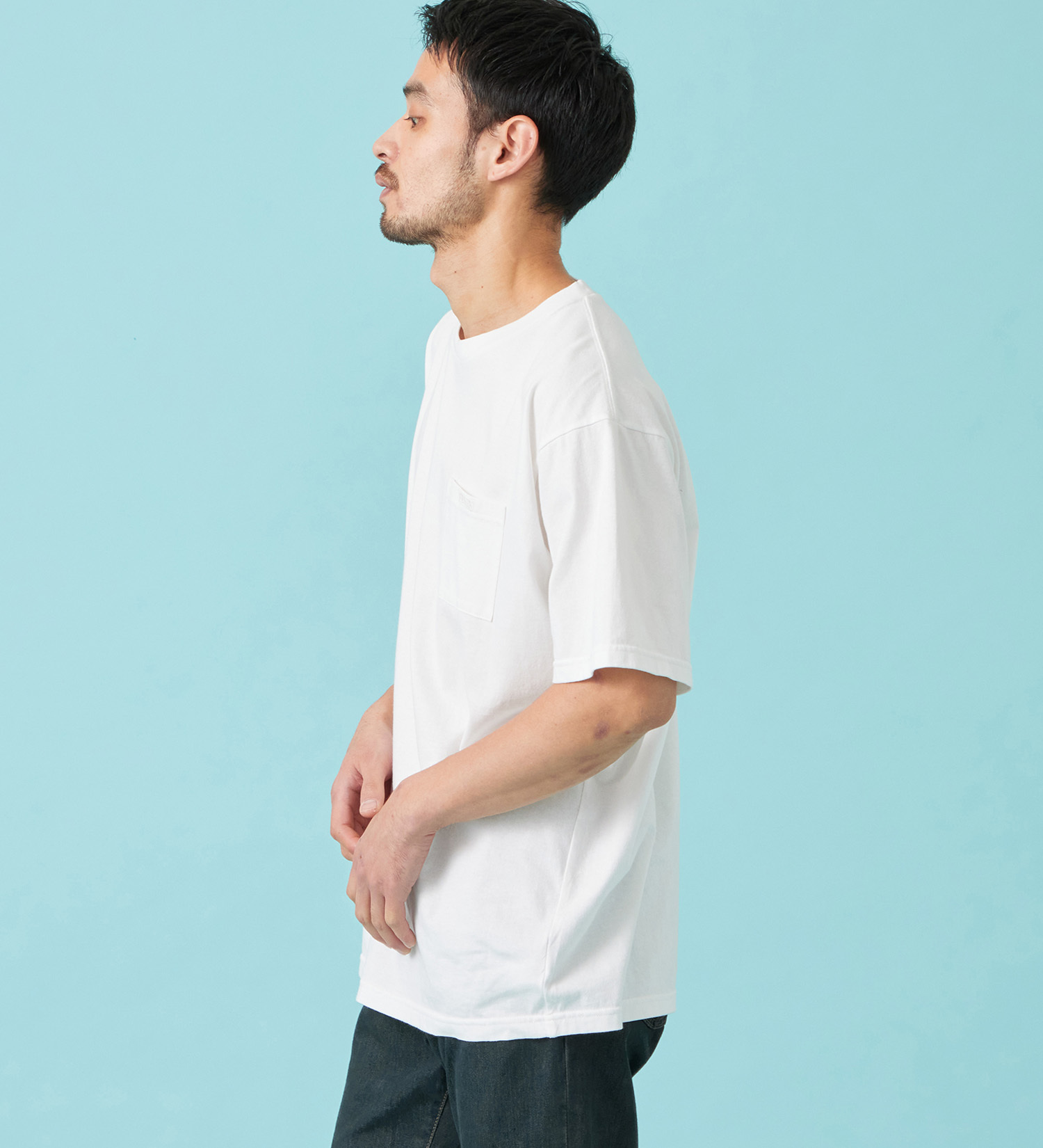 EDWIN(エドウイン)のドライ ポケット Tシャツ 半袖|トップス/Tシャツ/カットソー/メンズ|ホワイト