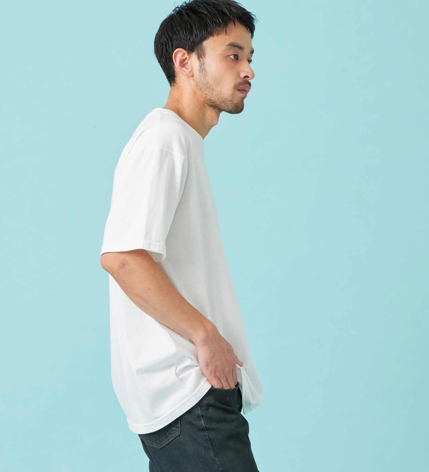 EDWIN(エドウイン)のドライ ポケット Tシャツ 半袖|トップス/Tシャツ/カットソー/メンズ|ホワイト