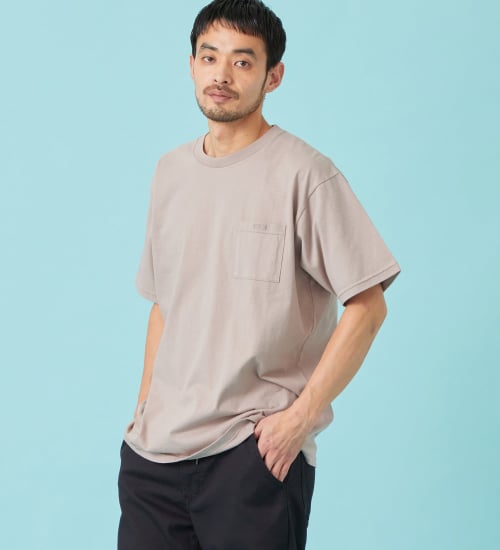 EDWIN(エドウイン)のドライ ポケット Tシャツ 半袖|トップス/Tシャツ/カットソー/メンズ|ベージュ
