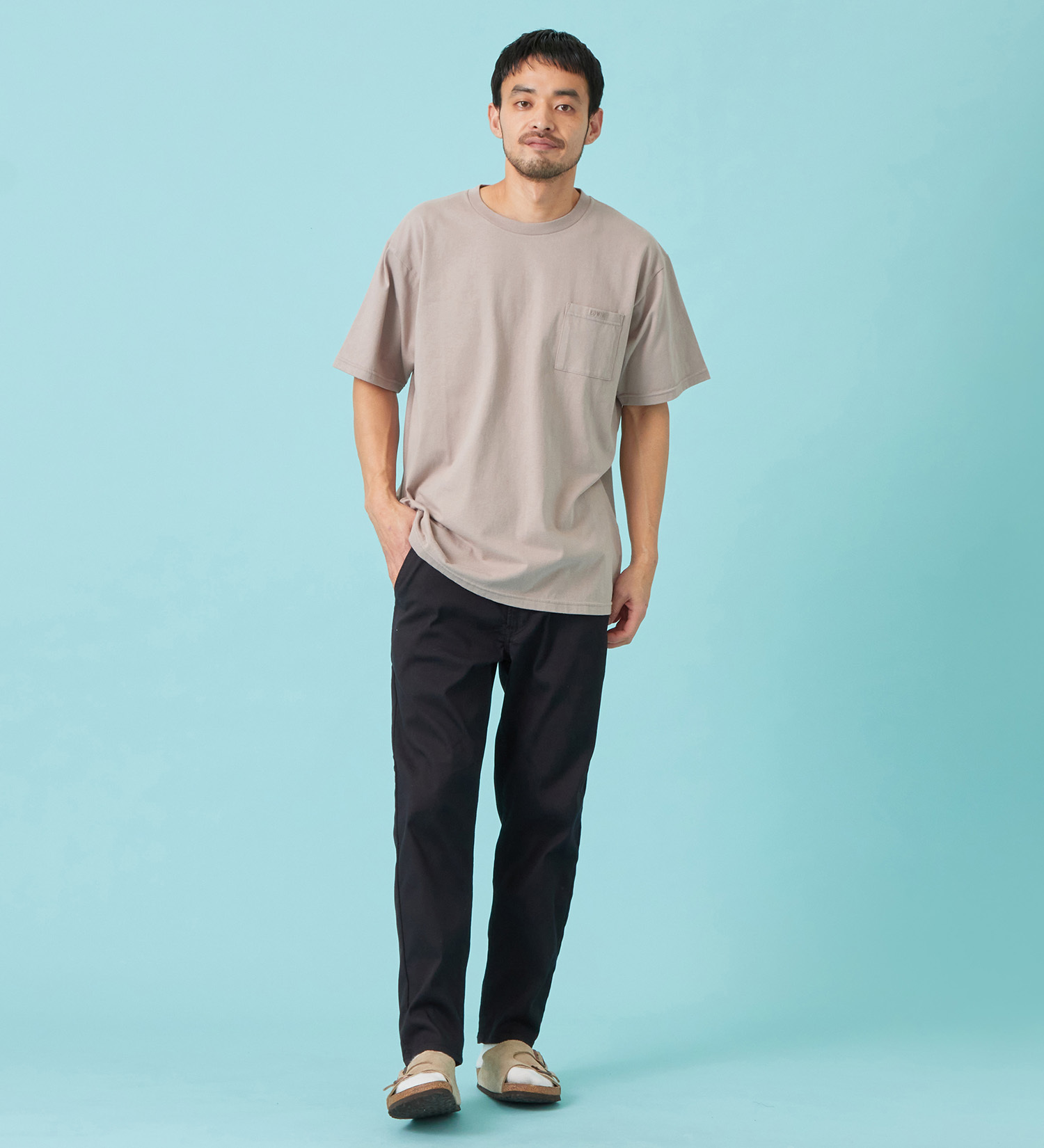 EDWIN(エドウイン)のドライ ポケット Tシャツ 半袖|トップス/Tシャツ/カットソー/メンズ|ベージュ