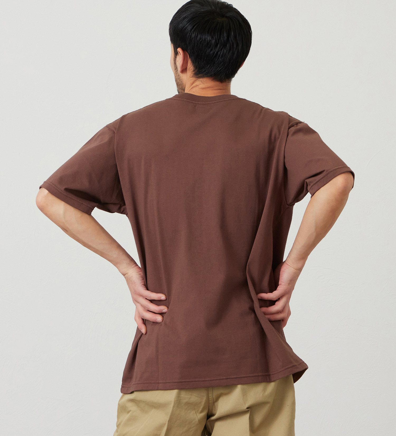 EDWIN(エドウイン)のドライ ポケット Tシャツ 半袖|トップス/Tシャツ/カットソー/メンズ|ブラウン