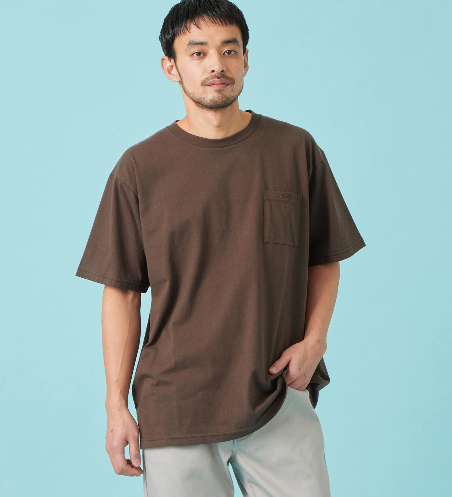 EDWIN(エドウイン)のドライ ポケット Tシャツ 半袖|トップス/Tシャツ/カットソー/メンズ|チャコールグレー